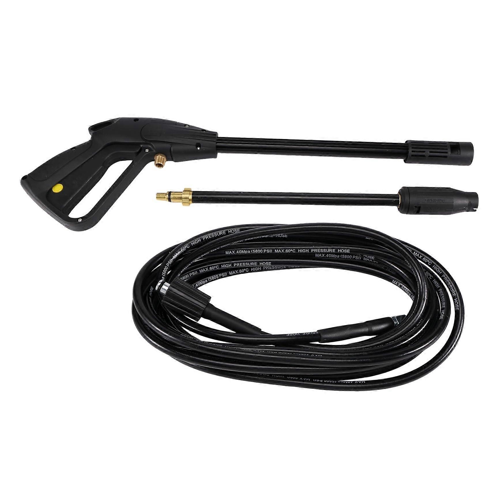 High Pressure Cleaning Gun M22, 8m Water Hose Attachment for Efficient Garden Lawn Watering System