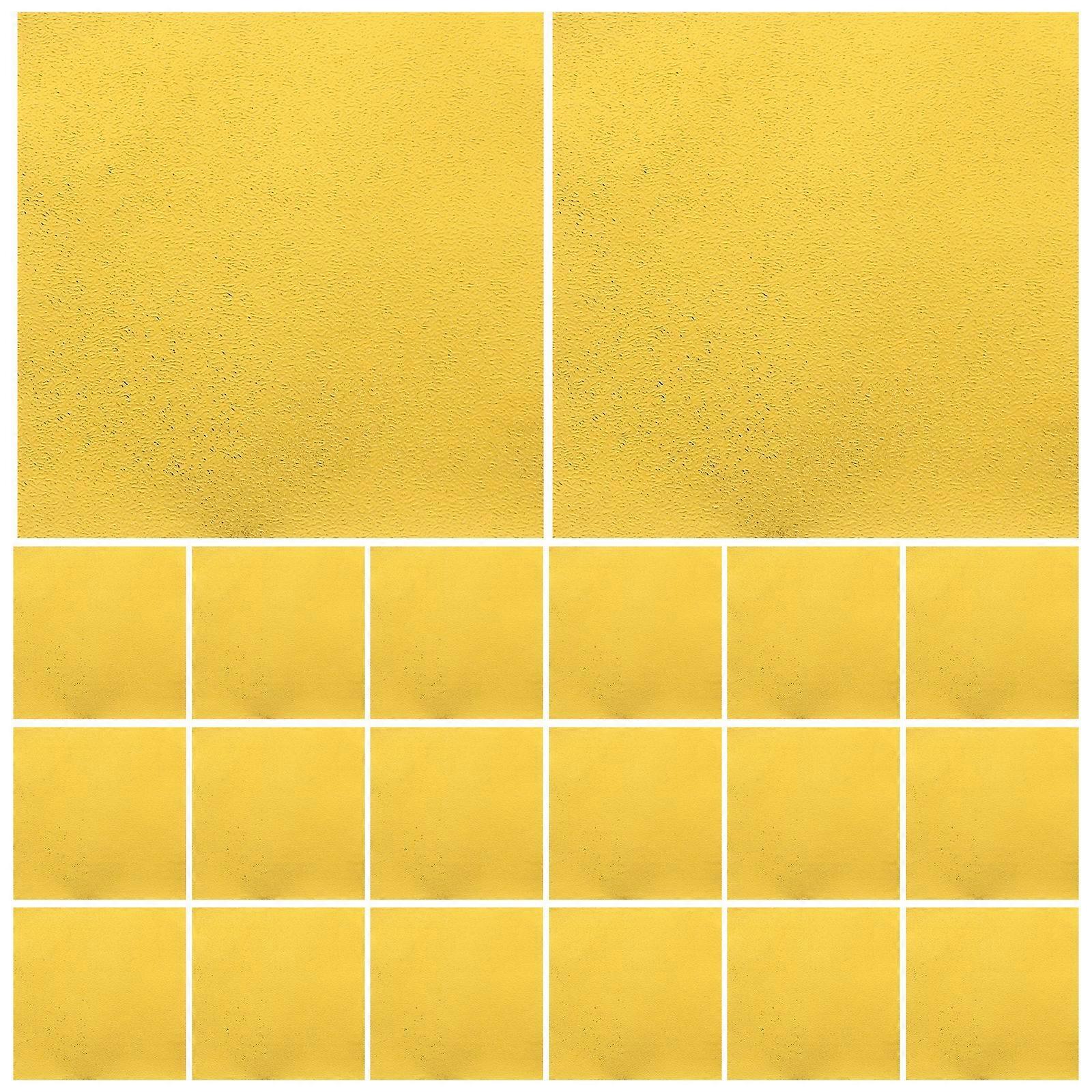 100 Sheets of Square Folding Paper Origami Paper Origami DIY Paper Golden Color Origami Paper