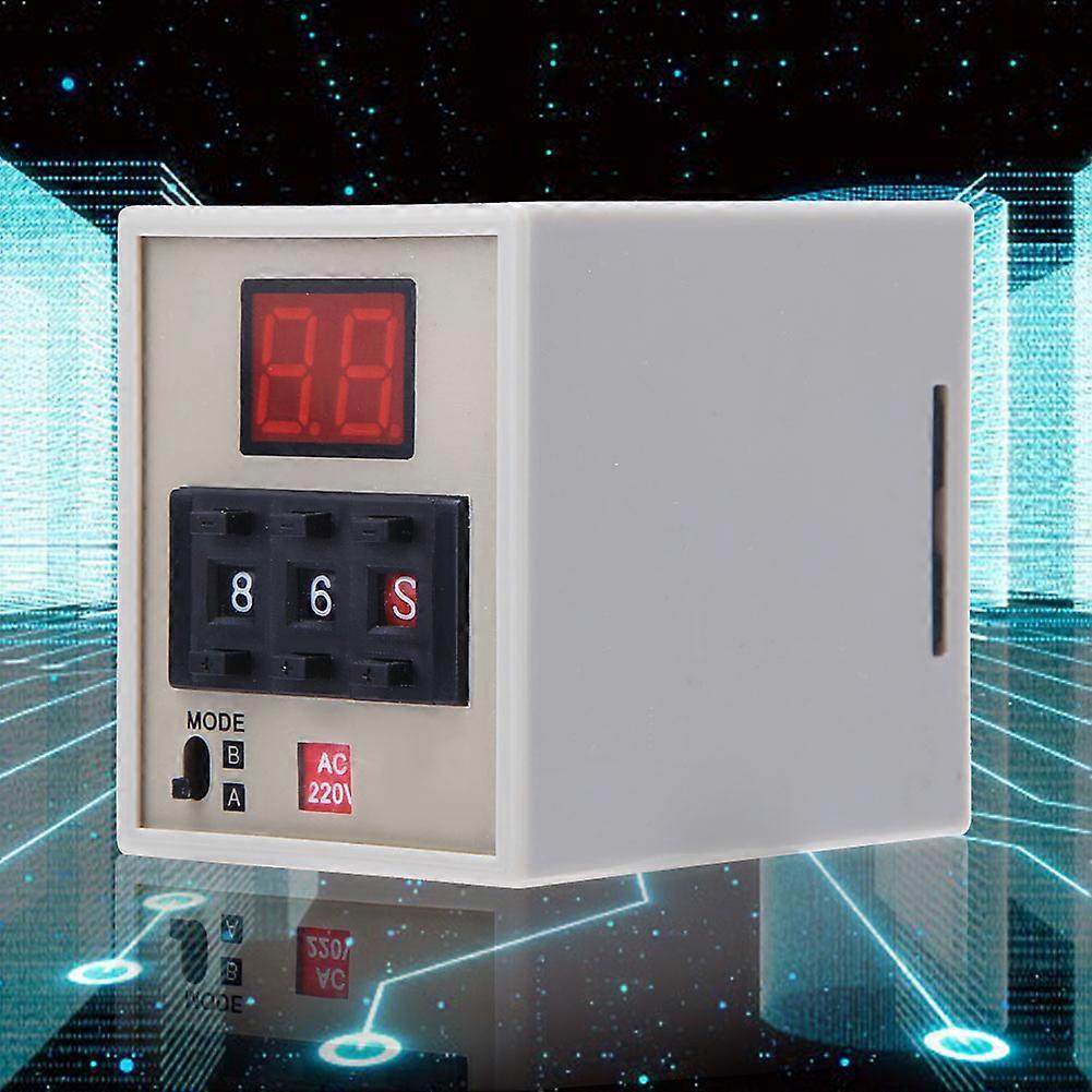 AH3-DM Digital Time Relay 0.01S-990H Dual Mode AC220V Timer