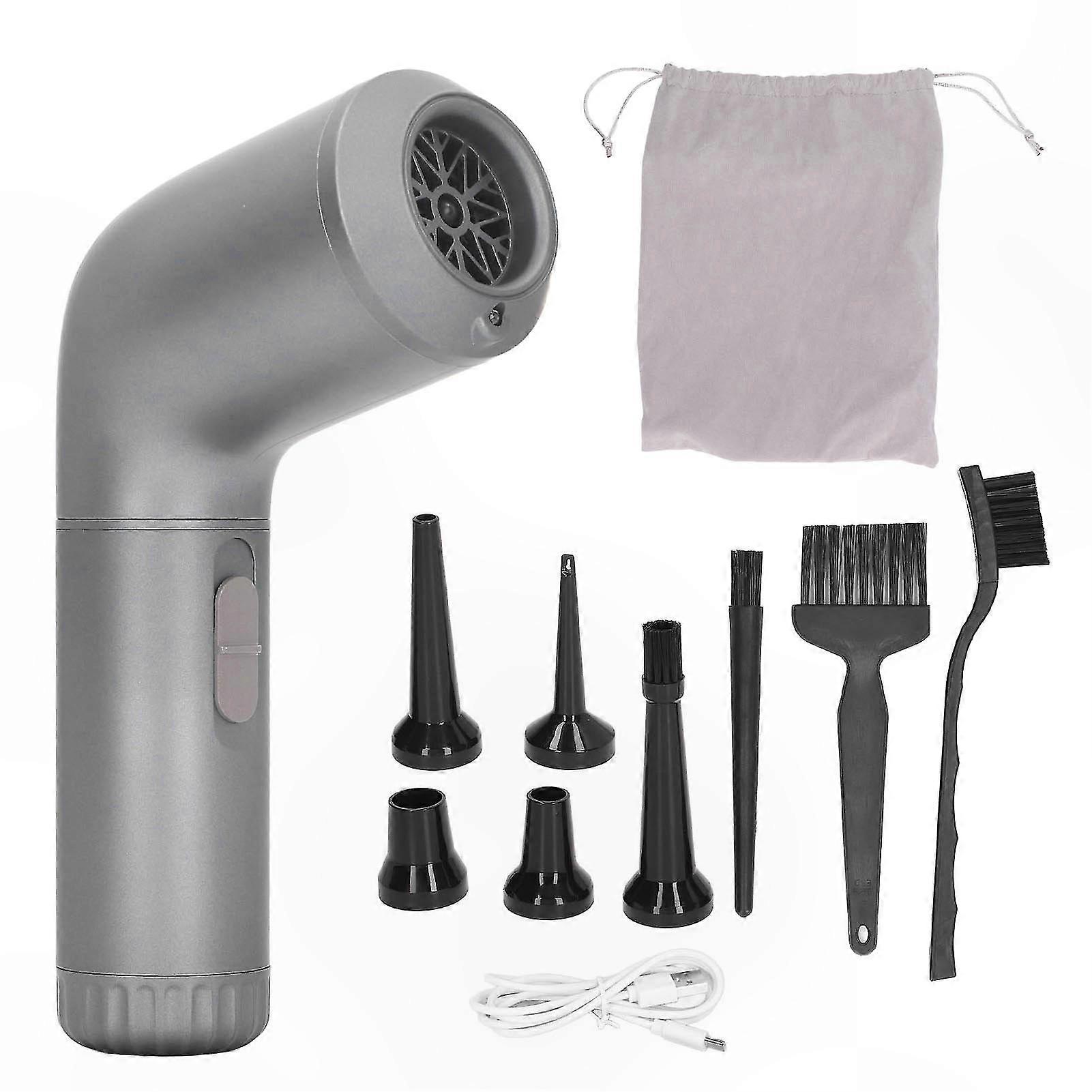 Cordless Air Blower with 3 Speed Settings, 18500Pa Handheld Electric Cleaner for Keyboards and Electronics