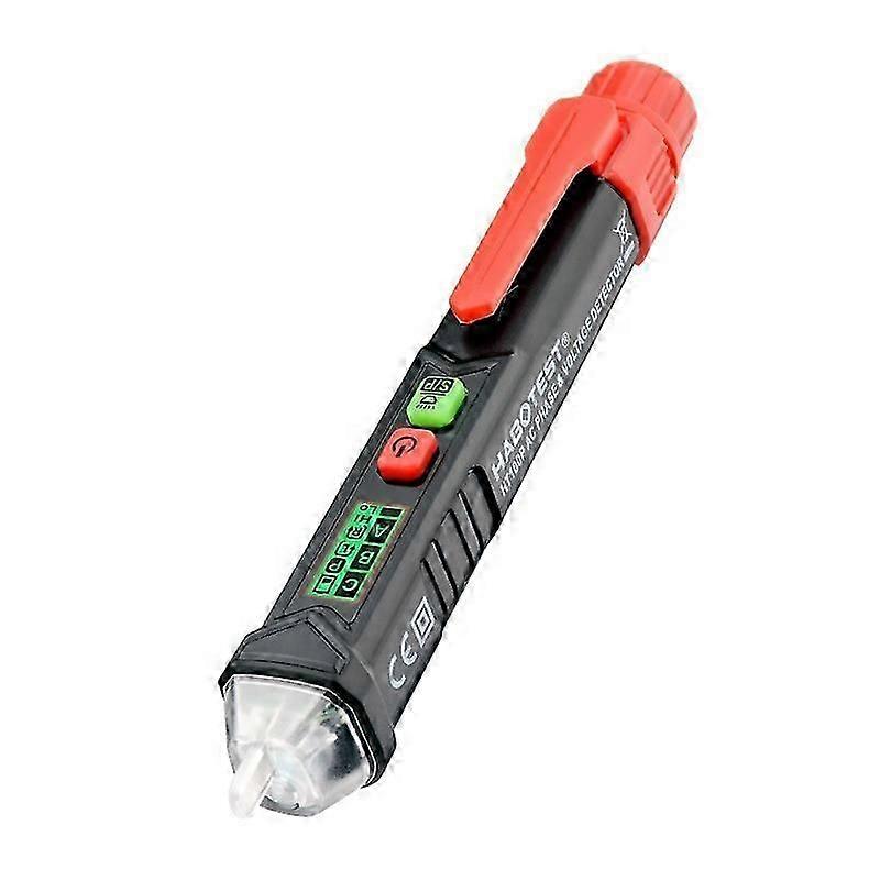 Non-Contact Voltage Detector, Voltage Tester with Dual Sensitivity 12V/48V-1000V, LCD Display, Live/Neutral Wire Test, Flashlight, Sound Alarm