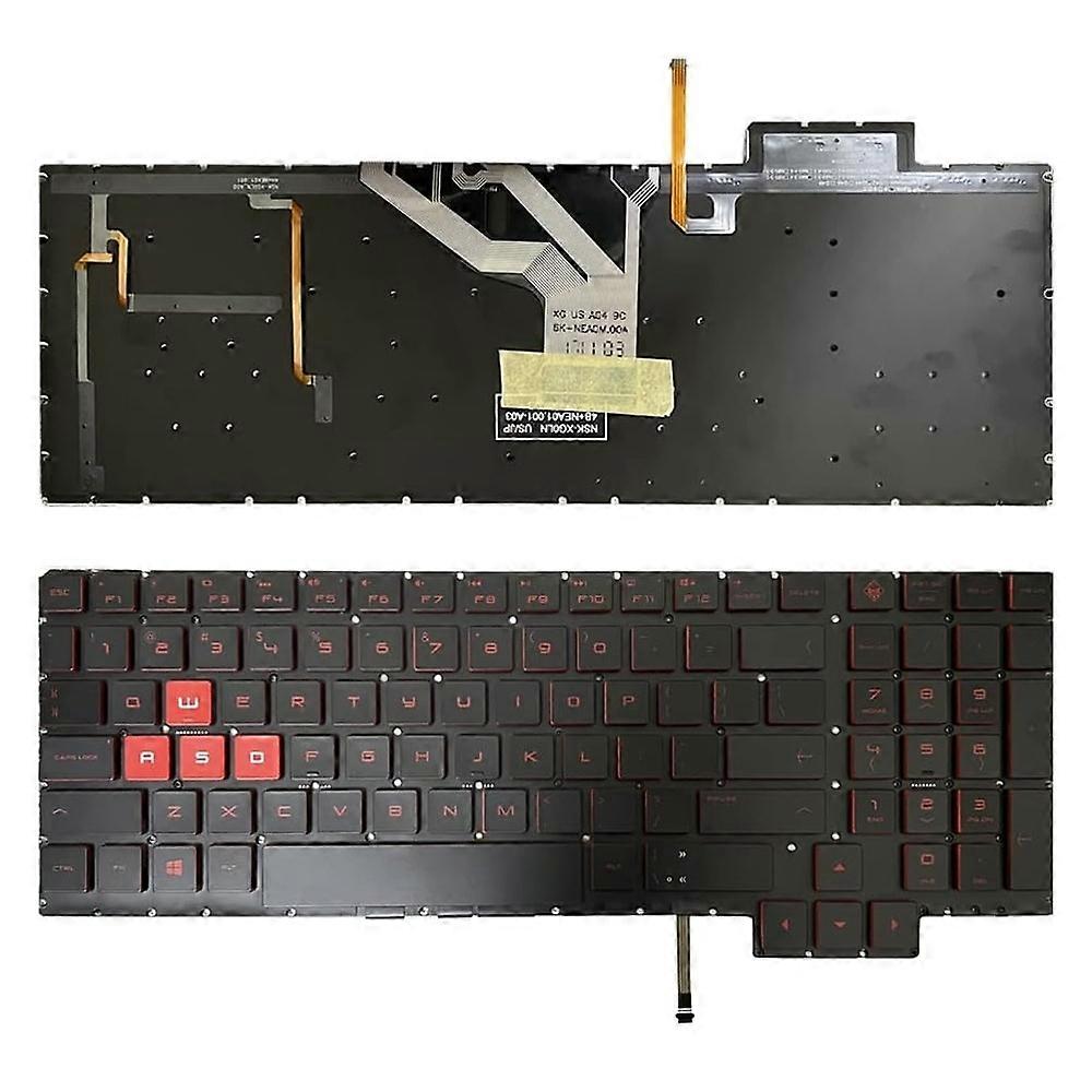 US Version Backlit Laptop Keyboard For HP 15-CE