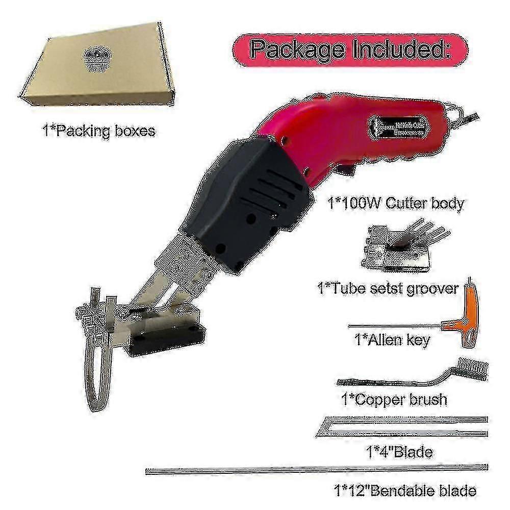 Electric Hot Knife Cutter Eps Foam Cutter Styrofoam Heat Cutting Grooving Machine Portable Polystyrene Foam Heat Cutting Tool-Yvan