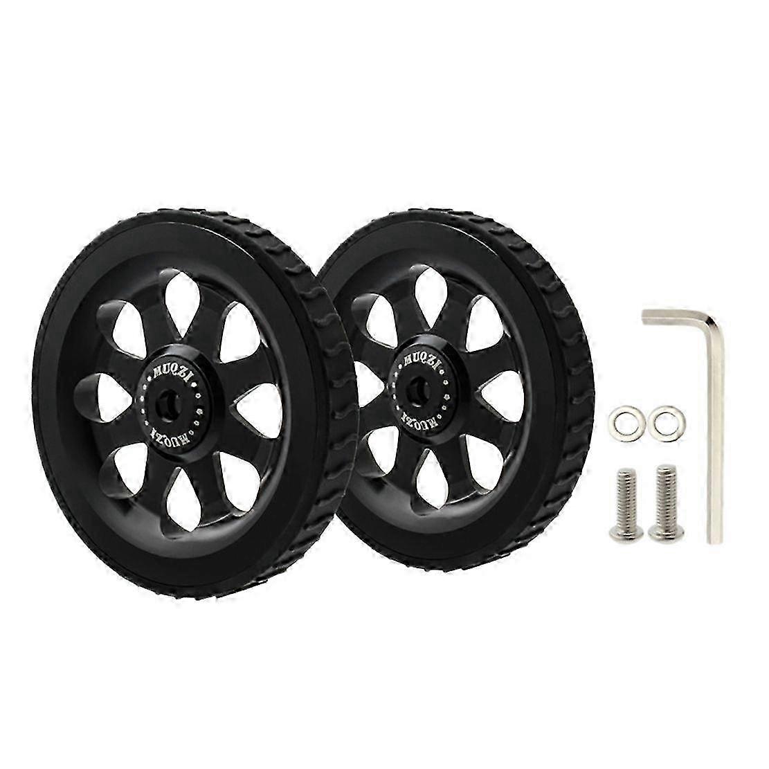 Folding Bike Easy Wheel Ceramics Bearing Easy Wheel for Folding Bike Upgraded Widened Easy Wheel 5