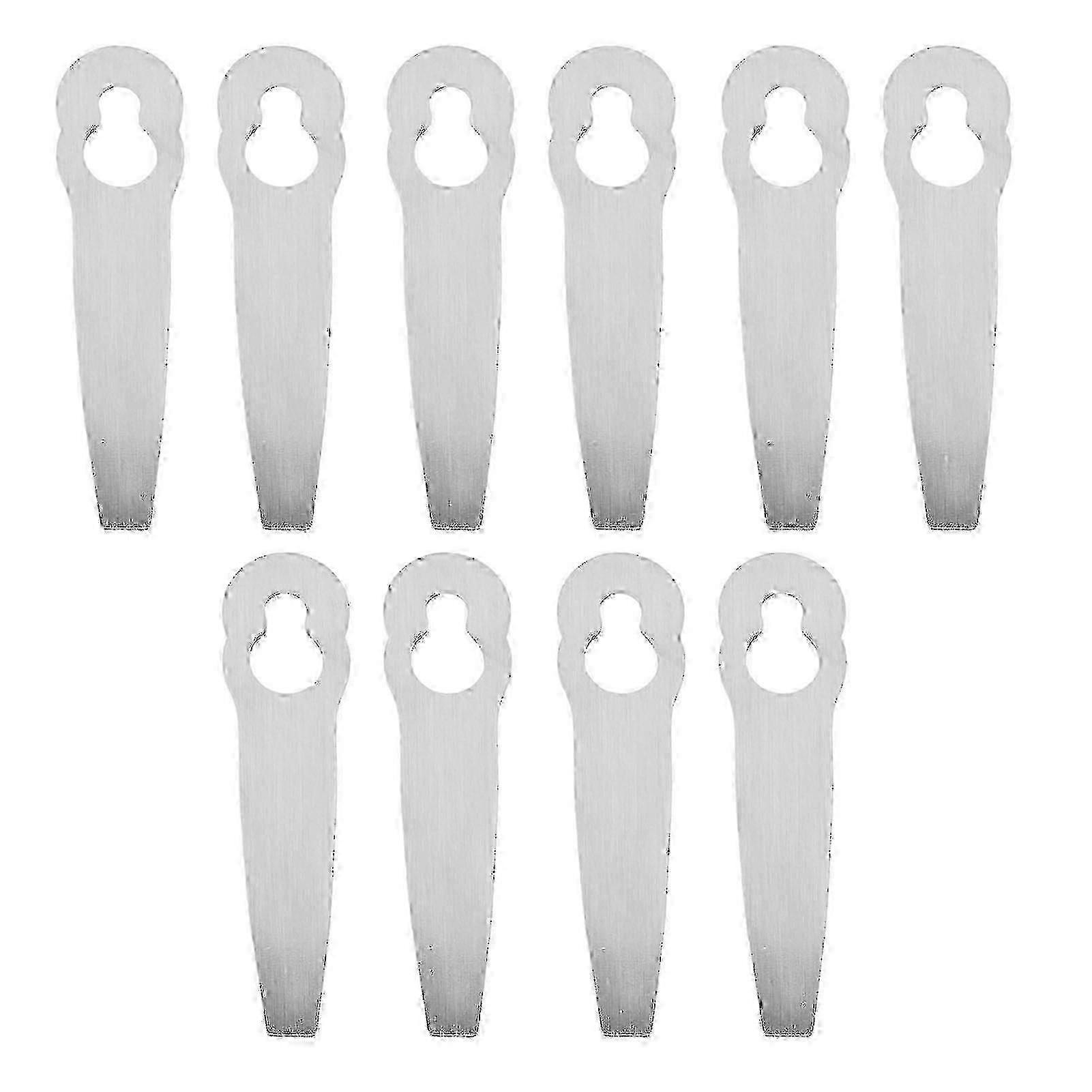 10 pack metal blades compatible with FSA 45 Polycut 2-2 mower