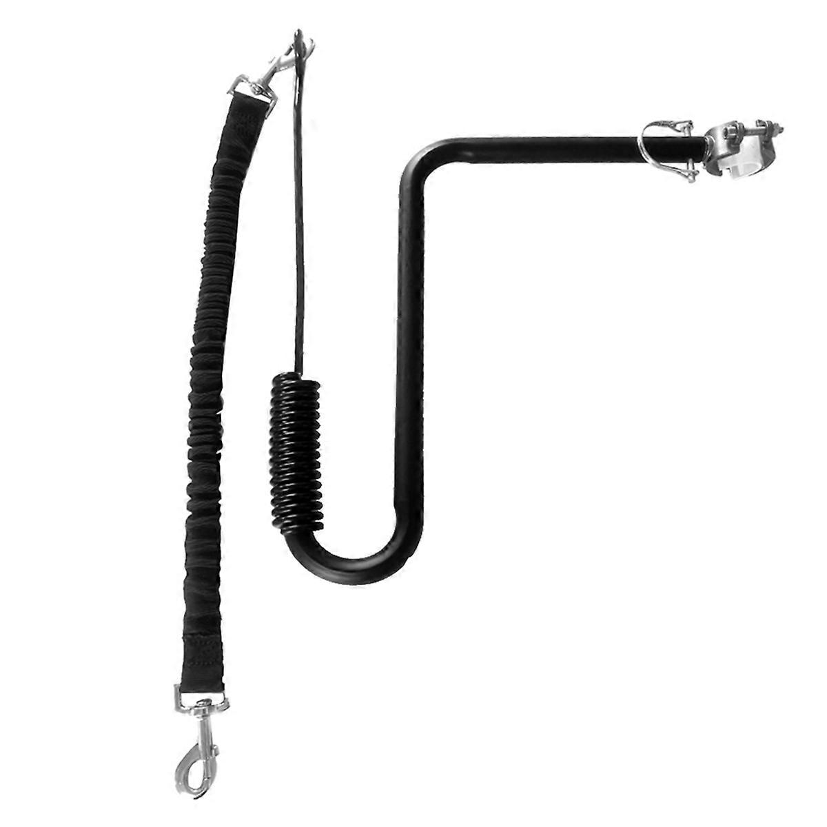 Heavy Duty Dog Bike Leash Attachment Hands Free Dog Bicycle Leash for Riding Exercising Cycling
