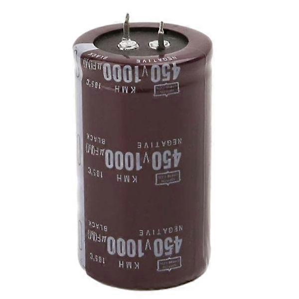 450V1000UF aluminum electrolytic capacitor Ideal for electronics hobbyists and engineers through hole mounting type