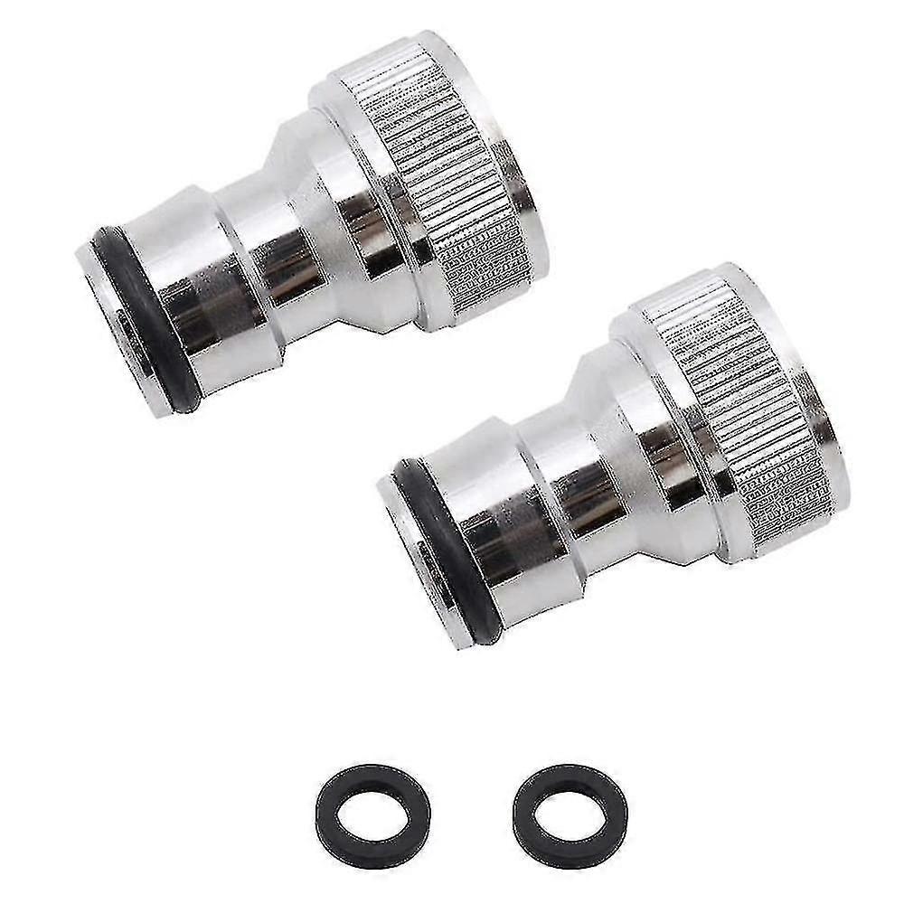 Auspicious-2 Pack 1/2 Inch Faucet Nose Universal Copper Silver Fauc...