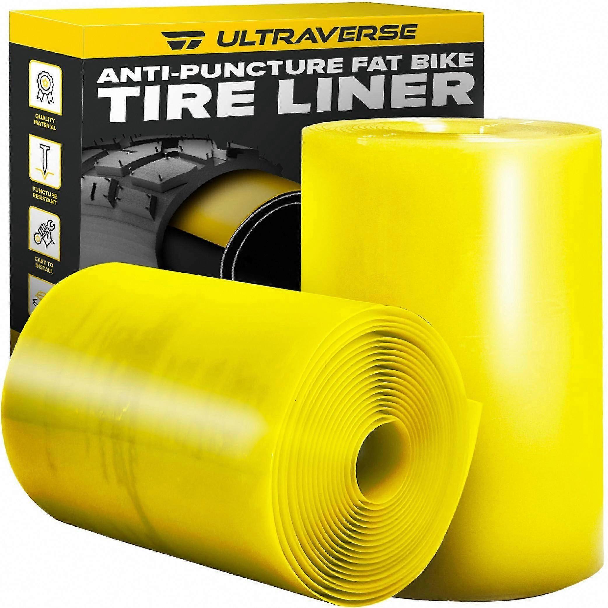 Fat Tire Liners Schlauchschutz für 20, 24, 26 Zoll x 3.0 Reifen, 2er-Pack