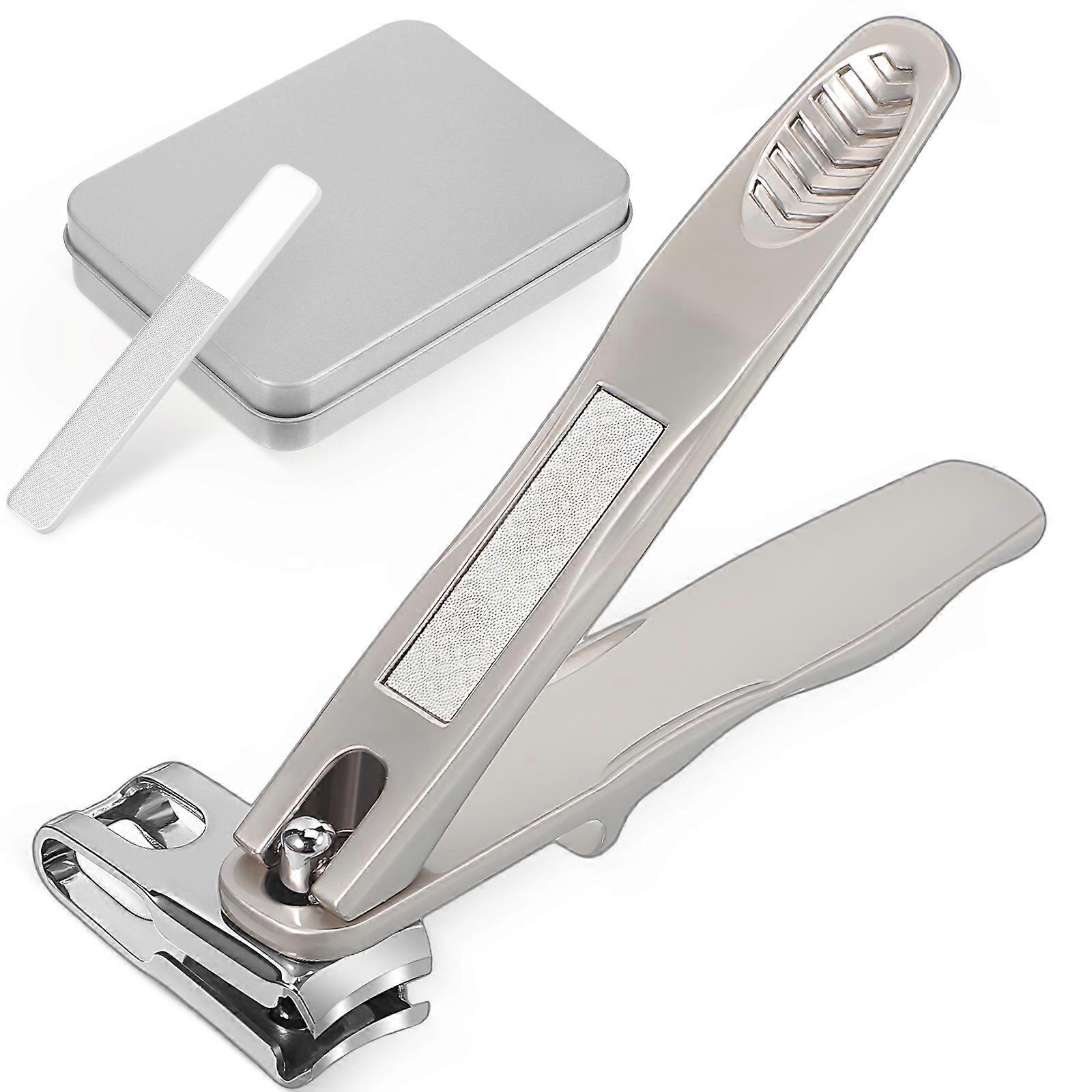 1 Set Rotatable Nail Clipper Toenail Trimmer Nail Cutter Manicure Tool