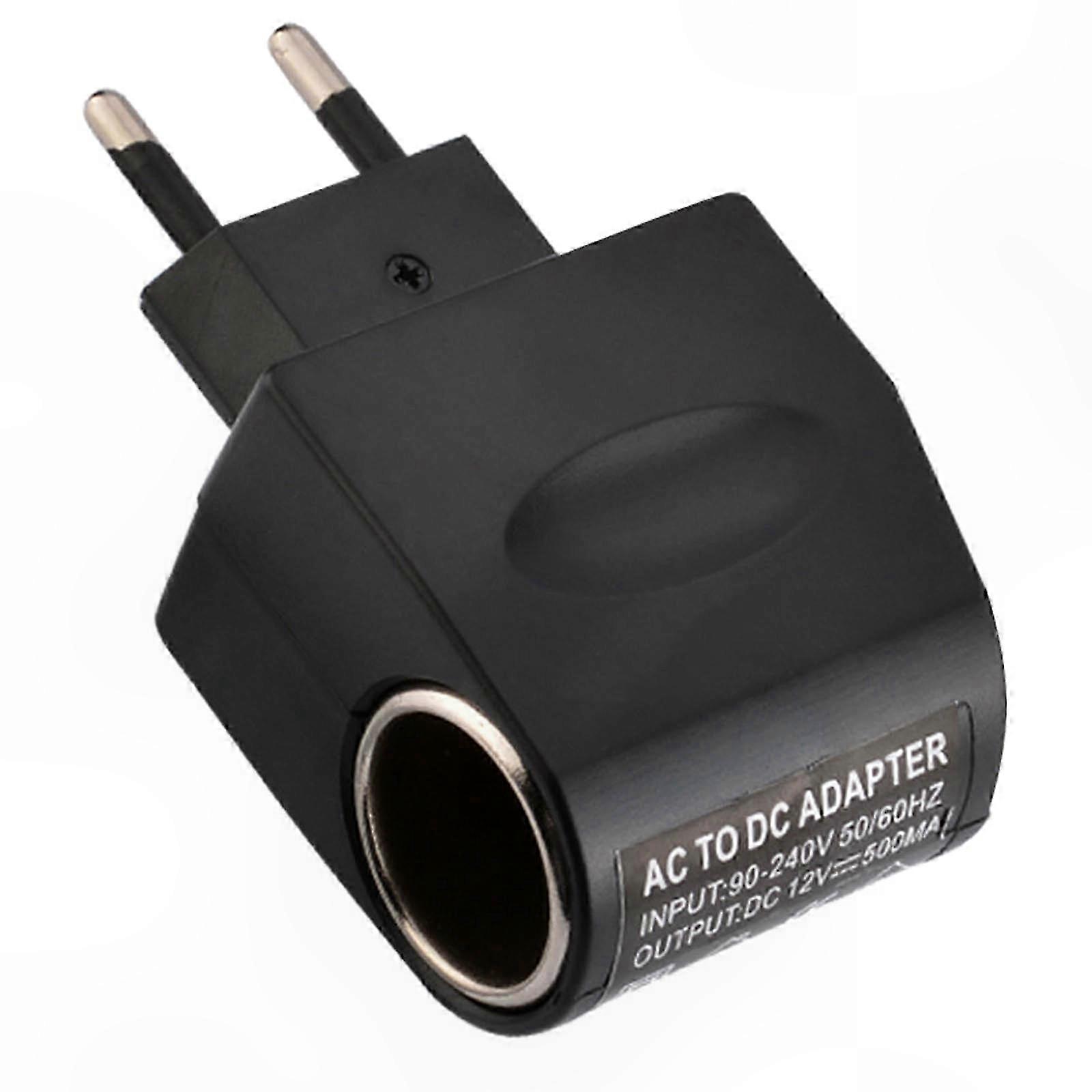 DC 12V to AC 220V Car Power Adapter Socket Converter for Cigarette Lighter Use