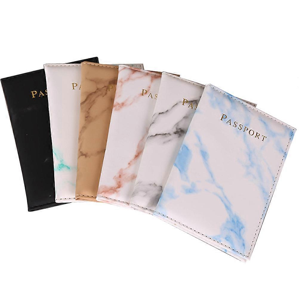 Multi Color PU Passport Case for Daily Use Lightweight Compact Design for Men and Women
