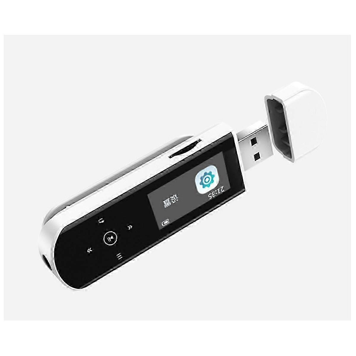 X69 Bluetooth USB MP3 Player with Mini Sport Clip Pedometer, FM Recorder & E-Book Support