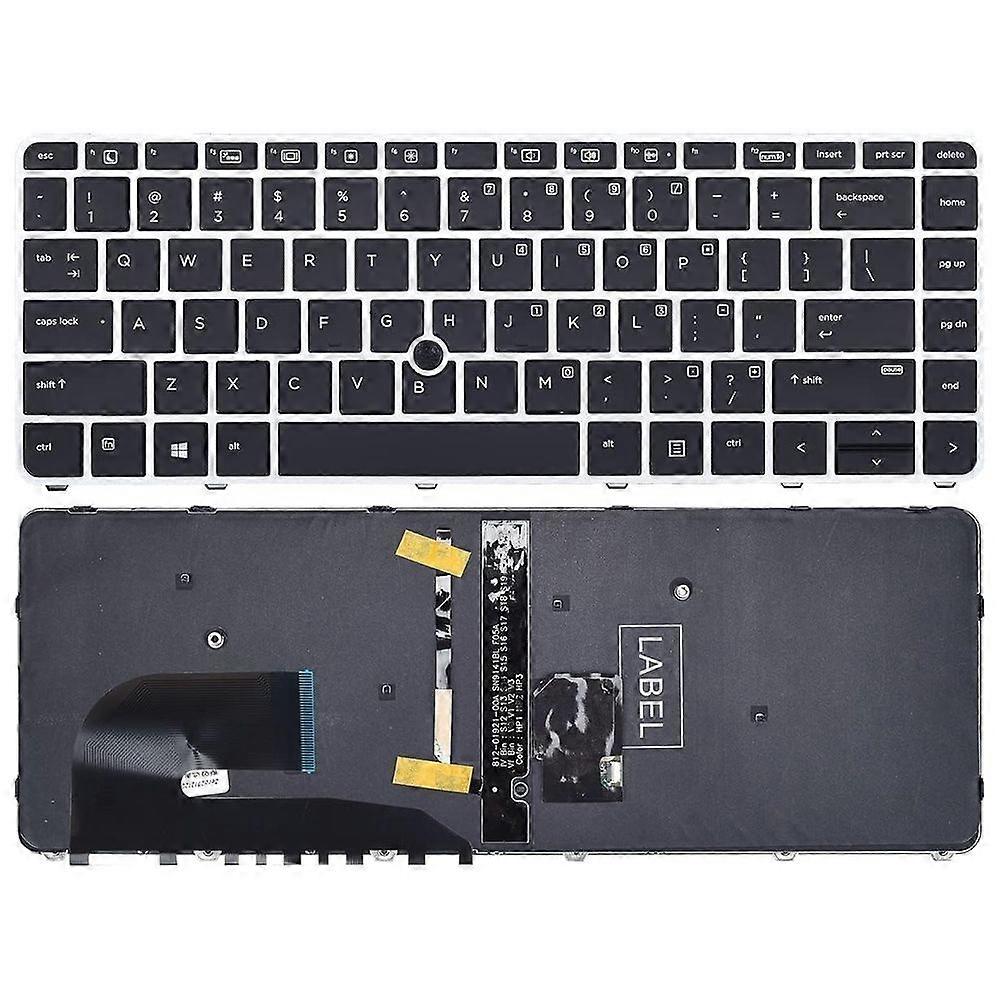 Laptop Backlight Keyboard For HP EliteBook 840 G3