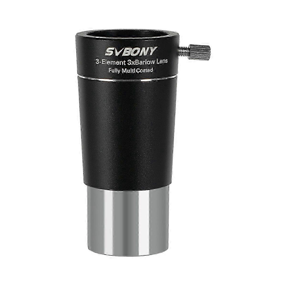 New Viewfinder Quality 3x Barlow Lens for Planetary and Lunar Imaging in Astronomical Observing