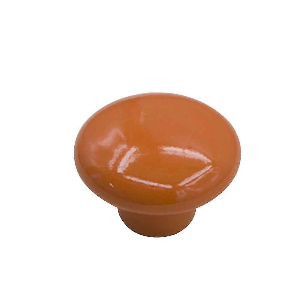 Colorful Ceramics Button Shape Round Handles Pull Knobs for Cabinet Cupboard Wardrobe Drawer Closet Door