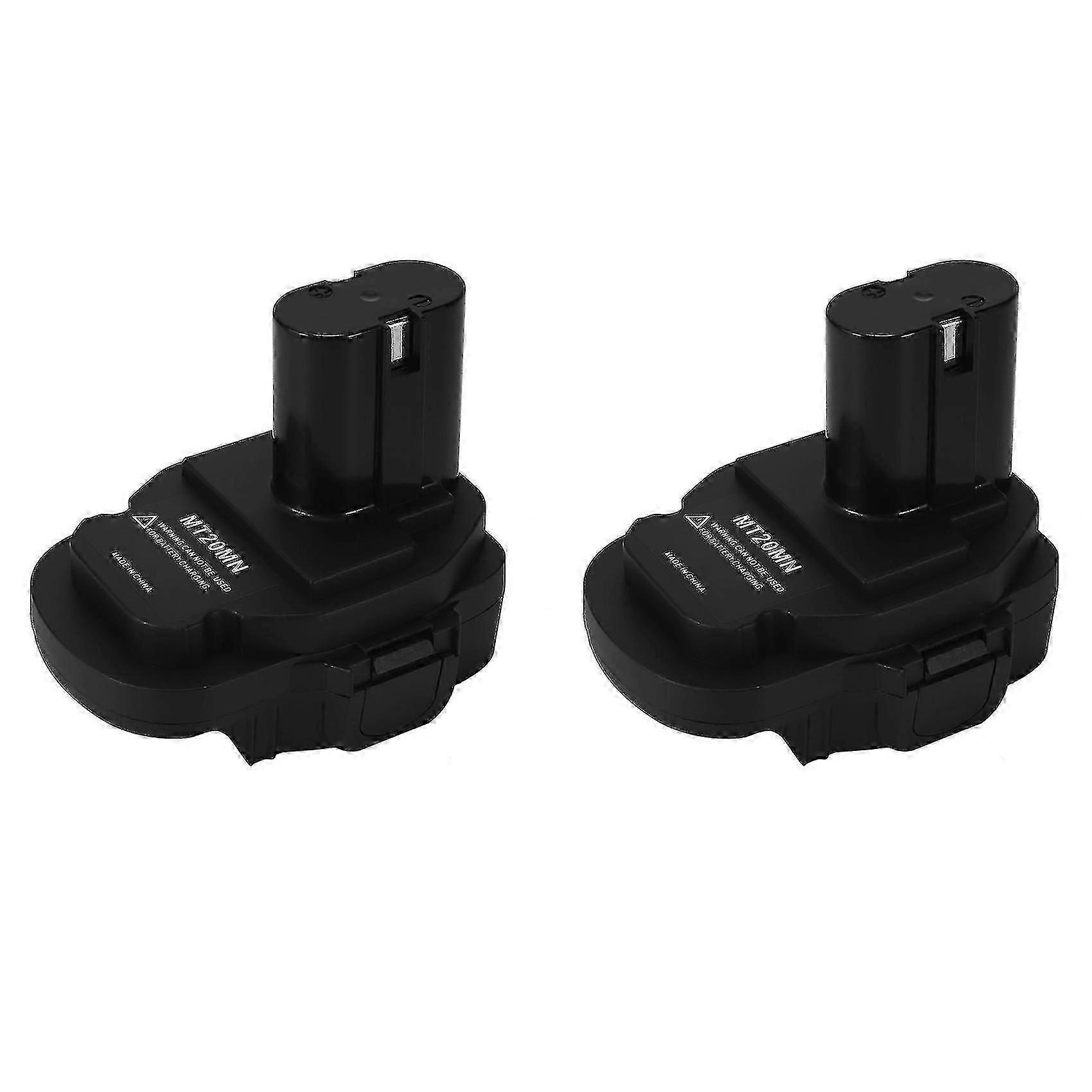 Dual-Pack 18V Lithium Battery Converter Adapter for Ni-CD & Ni-MH Power Tool Compatibility