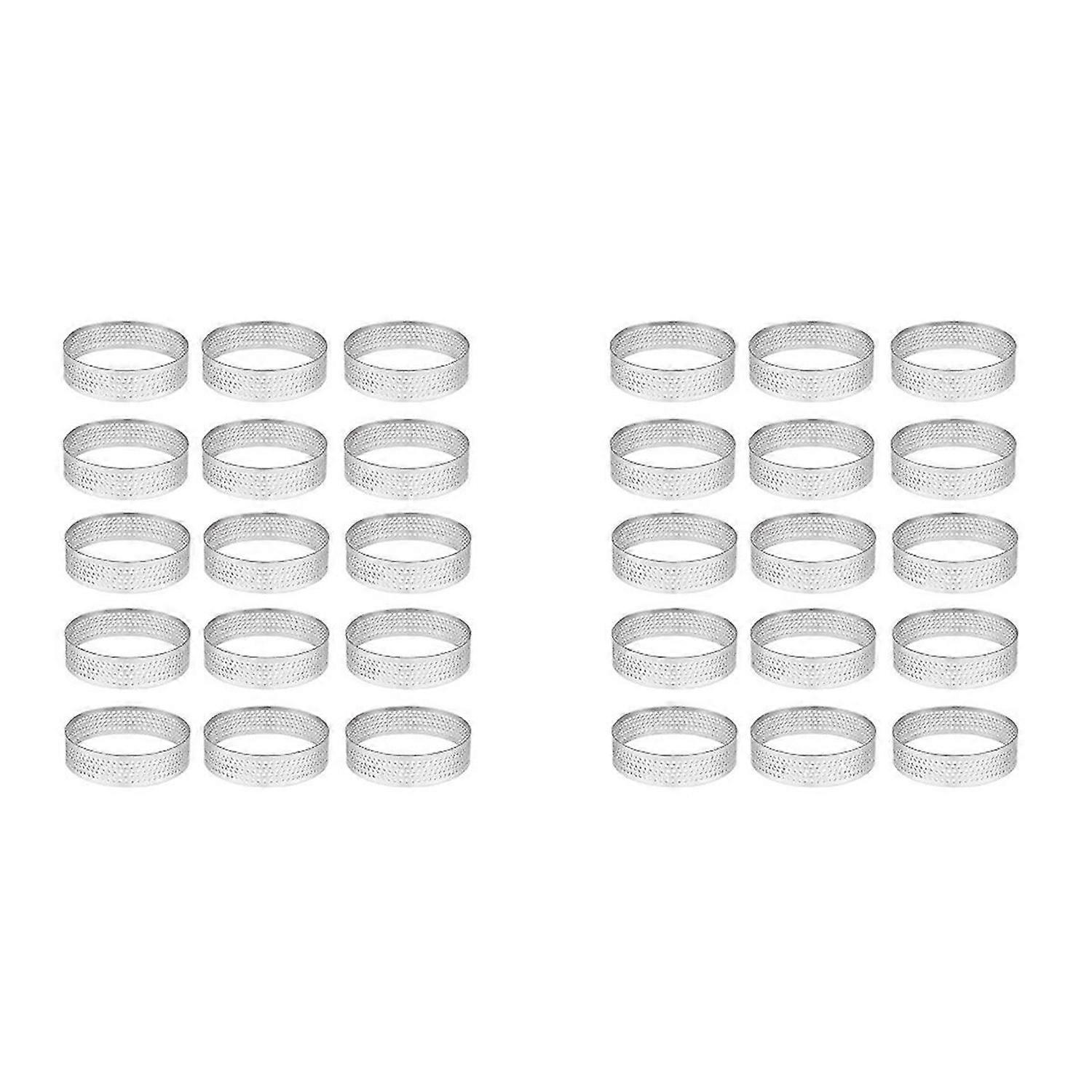 Heat- Perforated Cake Mousse Ring, Round Ring