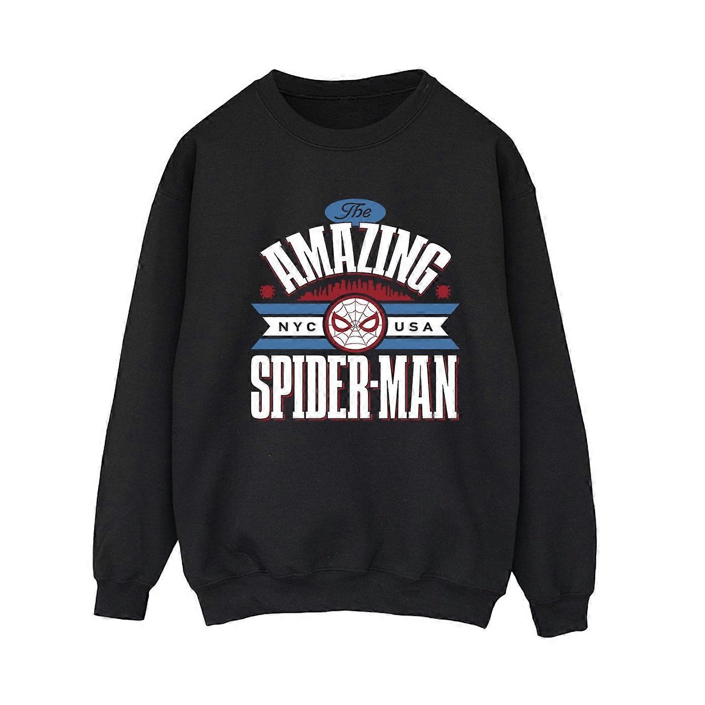 Marvel Dames/Dames Spider-Man NYC Geweldige Sweatshirt