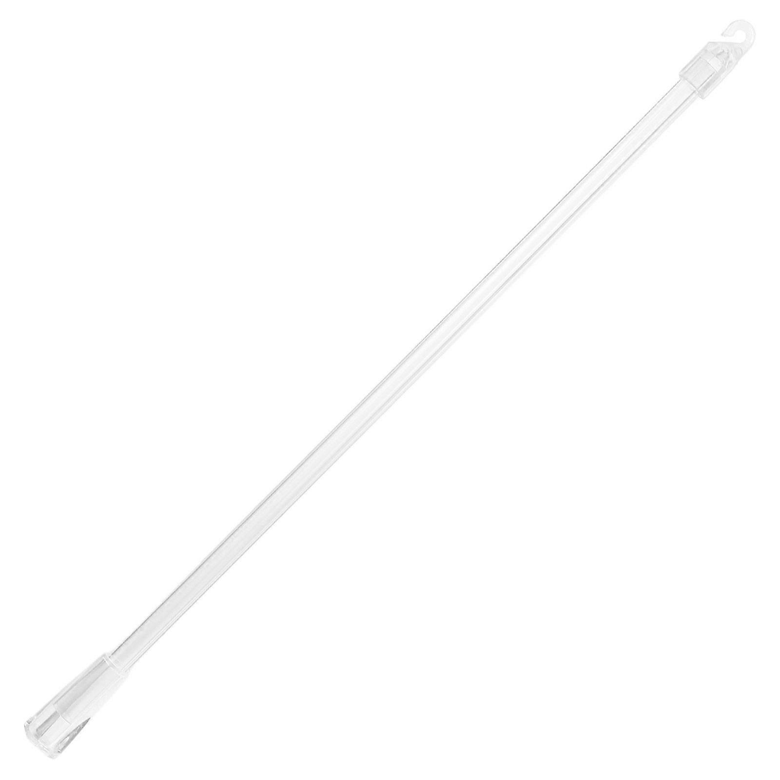 Vertical Blind Wand White Plastic Blind Opener Long Window Blind Stick Tilt Rod with Hooks for Home and Office Vertical Blinds 30cm
