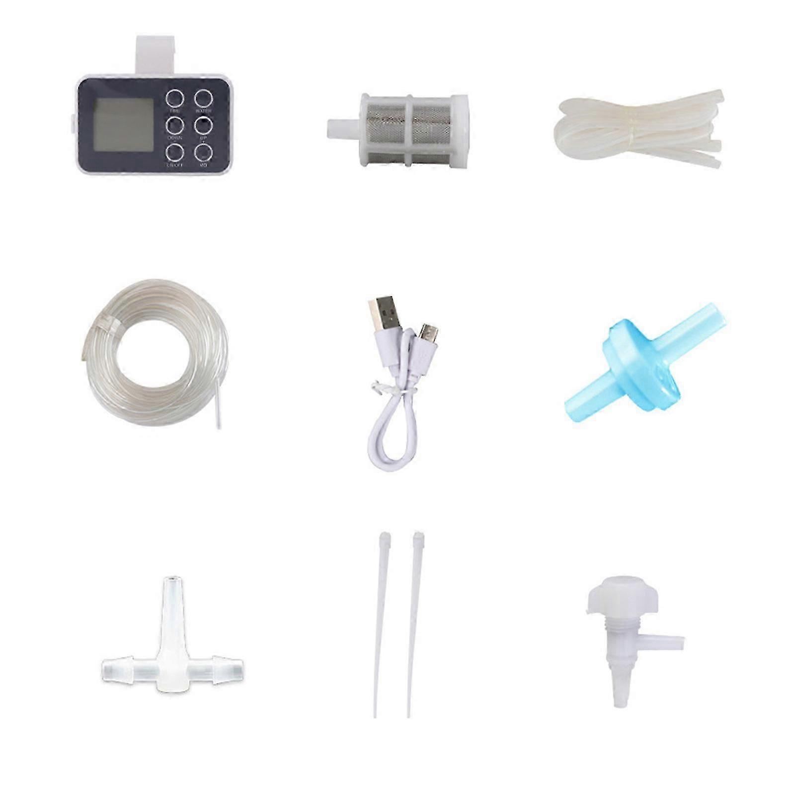 DIY Automatic Irrigation Timer for Convenient Plant Watering DIY Drip Tips Watering Program for Home Gardens