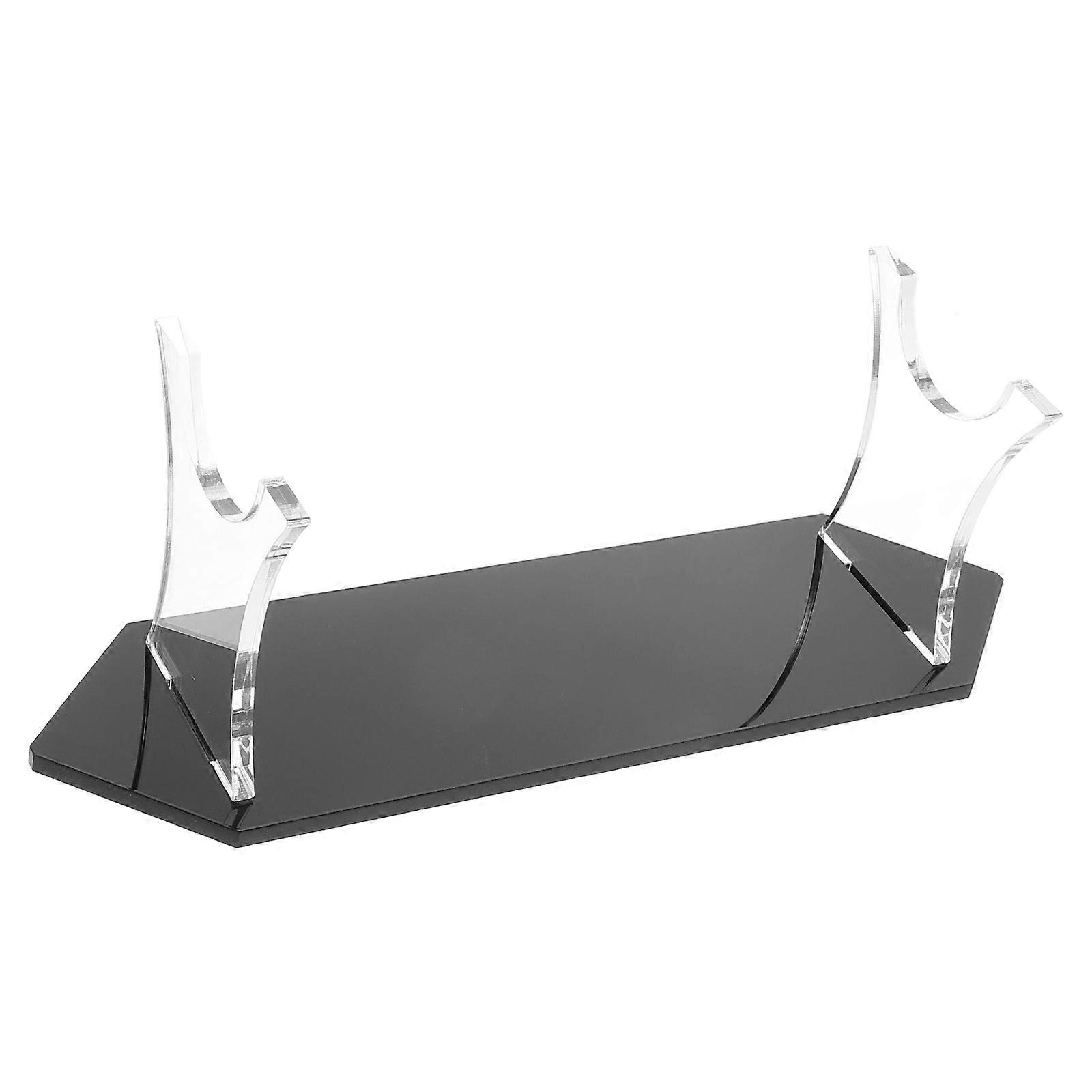 Rectangular Sword Holder Acrylic Stand Unique Light Effect Easy Installation 1 Pcs