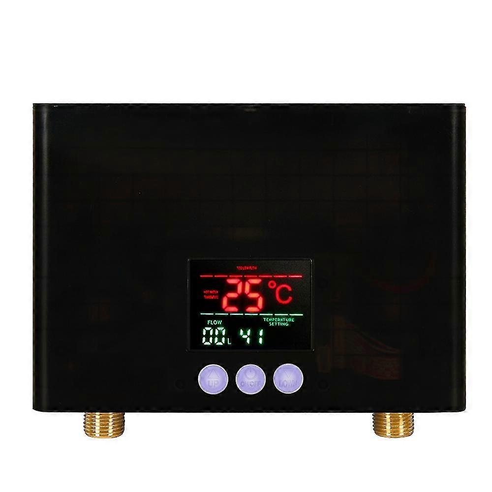 Instant Water Heater 3kw Mini Electric Tankless Water Heater Wall-mounted With Led Display 3-level T