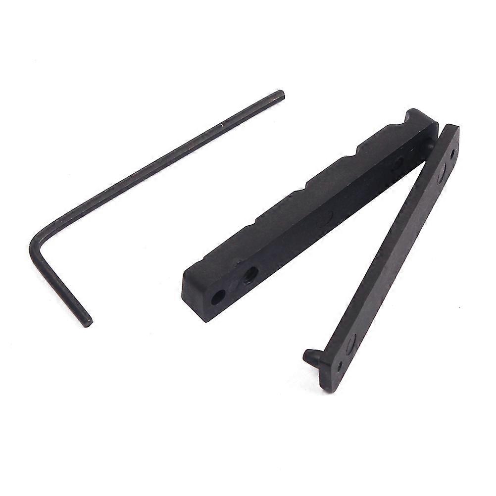 5 String Bass Bridge Saddle and Slotted Nut with 1.5 Wrench Included