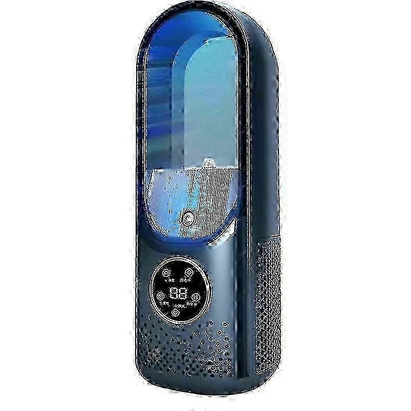 Air conditioning fan with LED display - 6 speed silent timer humidifier