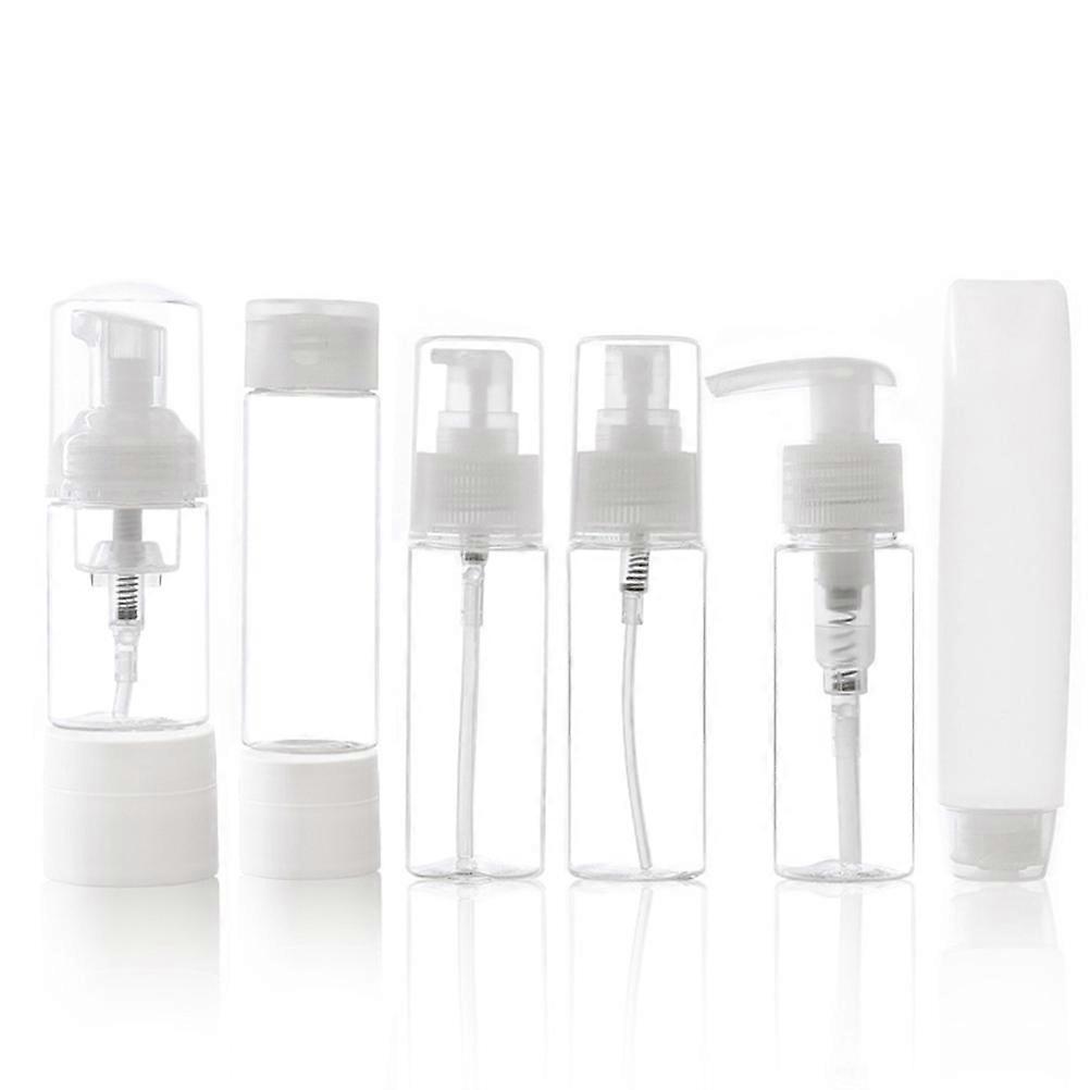 Travel Empty Bottle Press Pump for Storage Use 2Sets