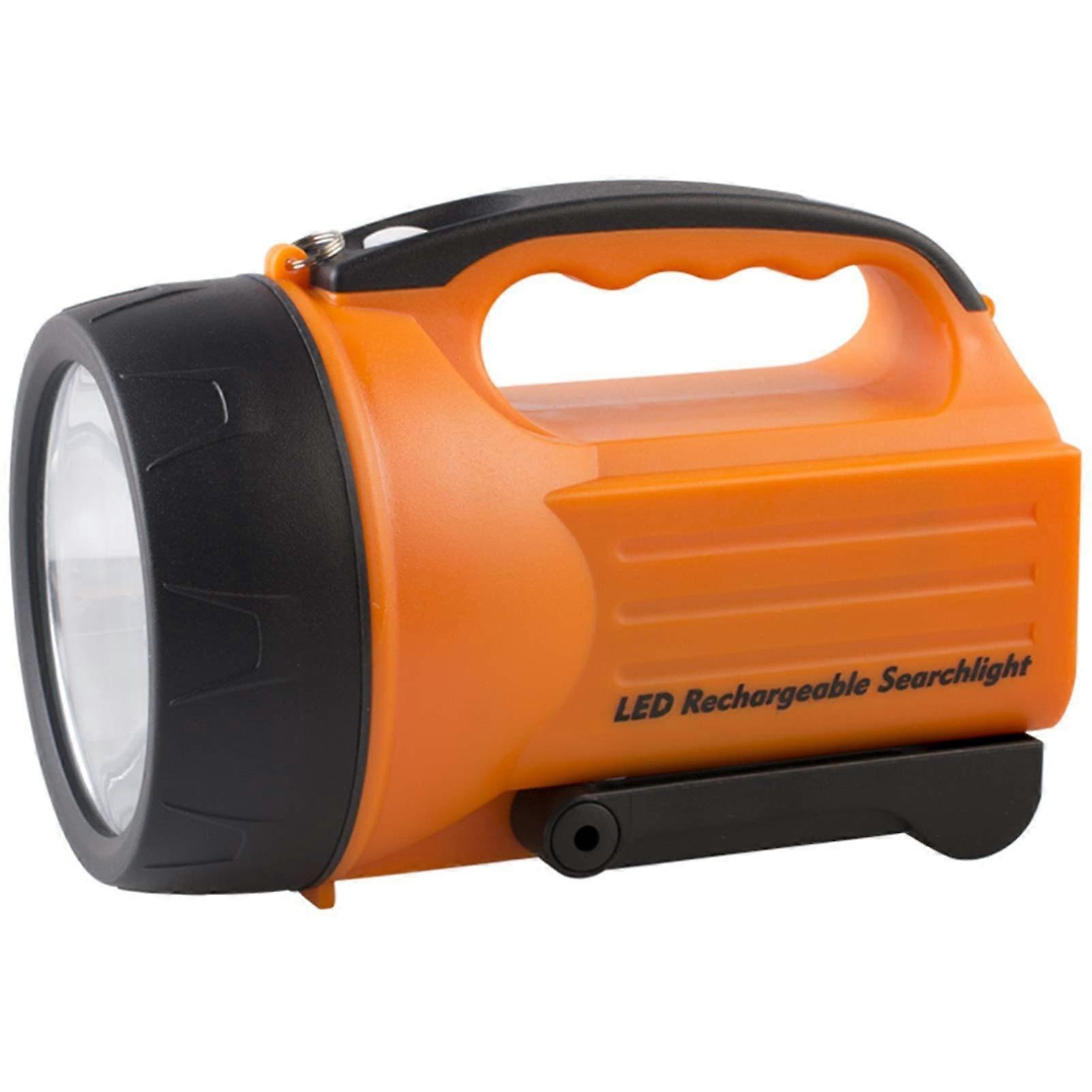 Bright LED Outdoor Lighting Flashlight 10 LED Waterproof Torch For Hiking Biking Rechargeable Without Side Lights