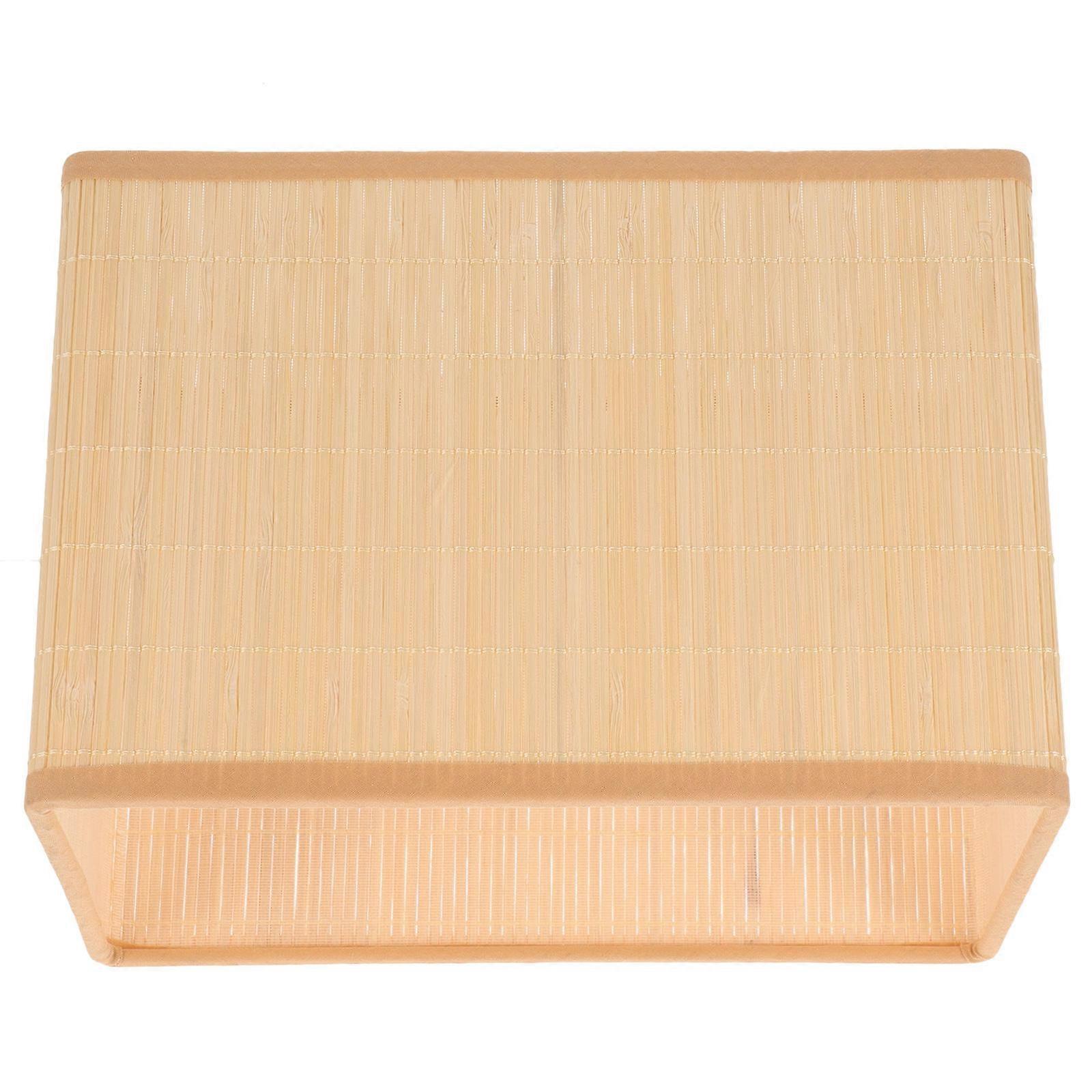 Rustic Bamboo Lampshade Ceiling Lamp Cover for Home Use 3Pcs Pack