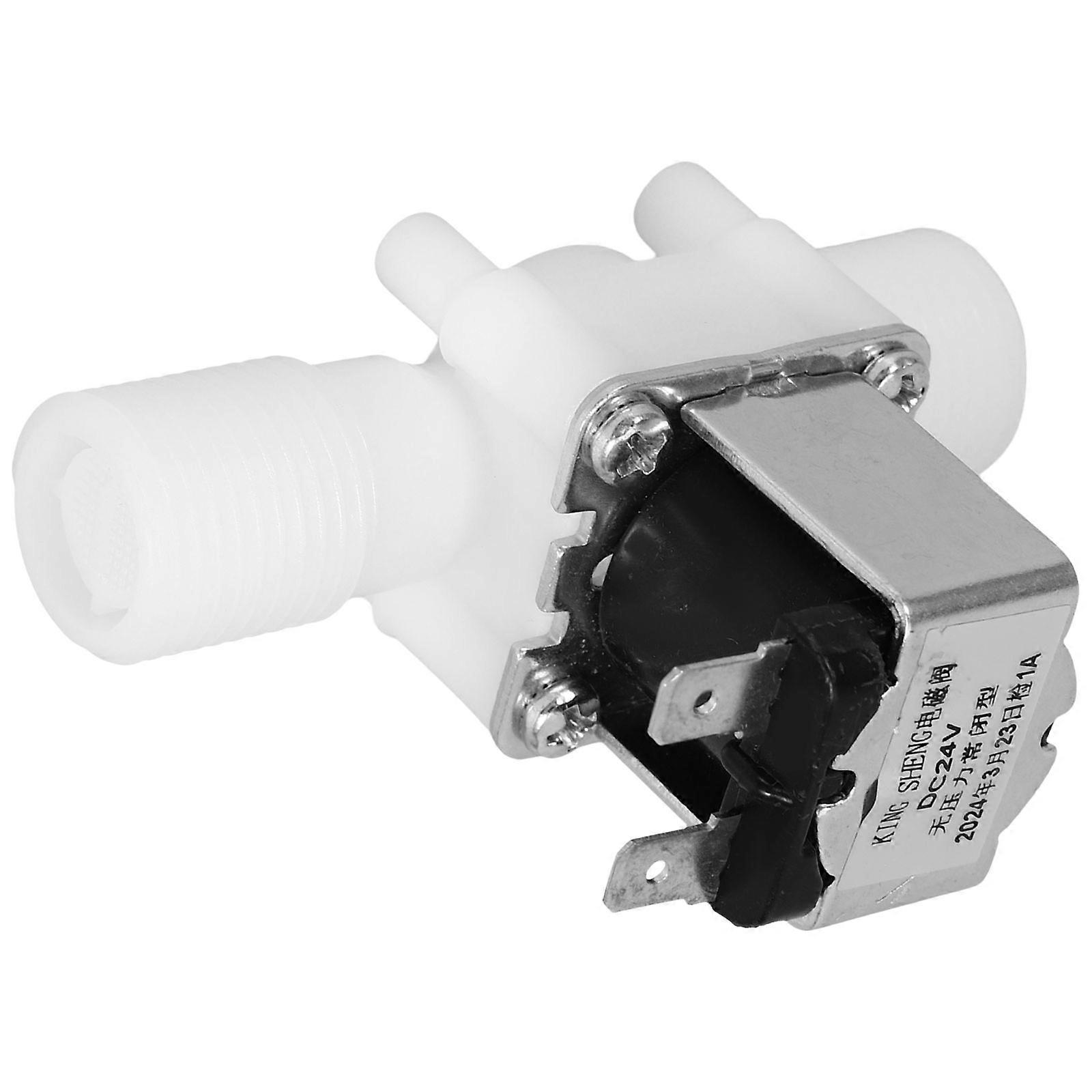 Water Solenoid Valve 24V For Agricultural Irrigation Systems Made Of Durable PBT Rubber 4Pcs