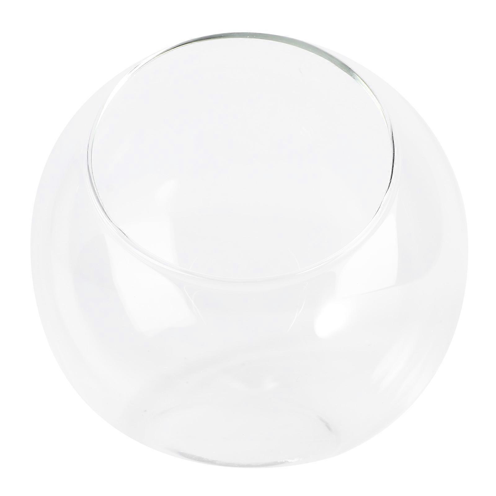 Small Hamster House Pet Summer Nest Cooling Transparent Glass Square Design For Small Pets 1Pack