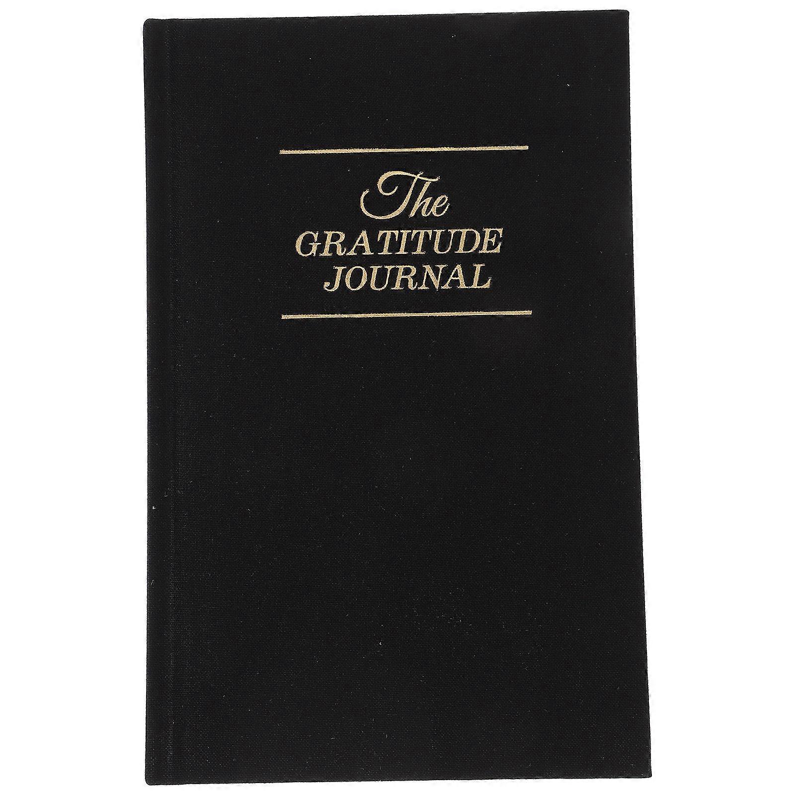 Gratitude Journal Diary Journal Book for Writing Use 5Pcs Black Set