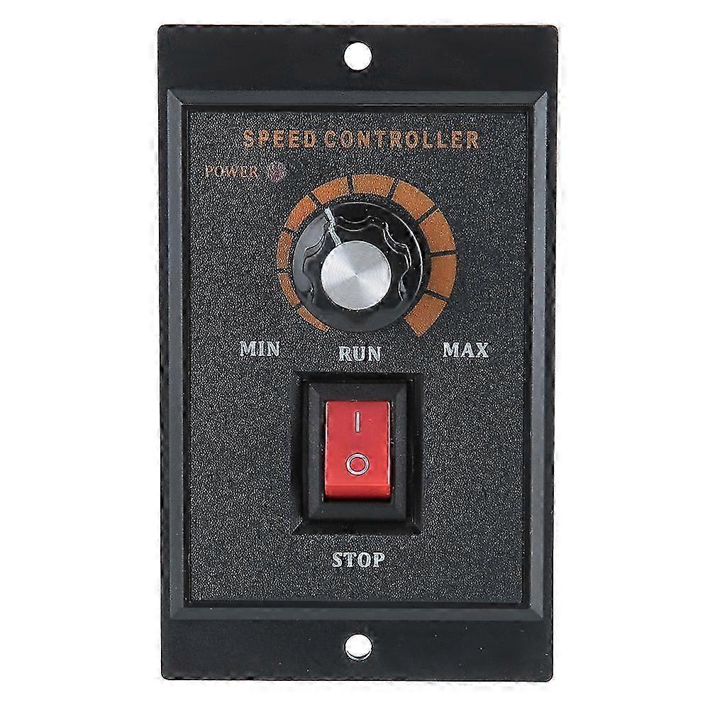 DC-51 Speed Controller ABS Housing Permanent Magnet Motor 220VAC Input Voltage 120W 2.2AOutput Voltage 0-90VDC