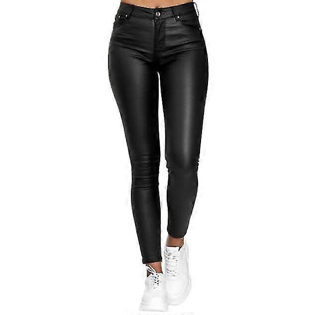 Damen Leggings aus Kunstleder