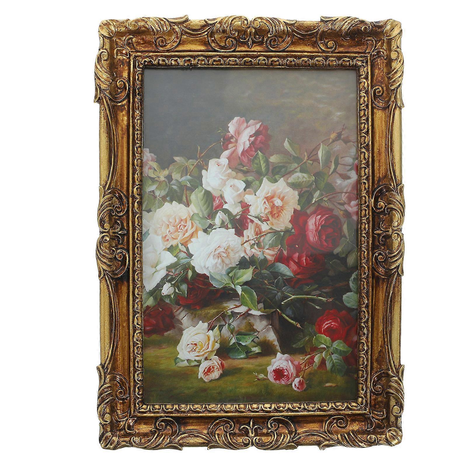 Antique Display Photo Frame Resin Frame for Decoration