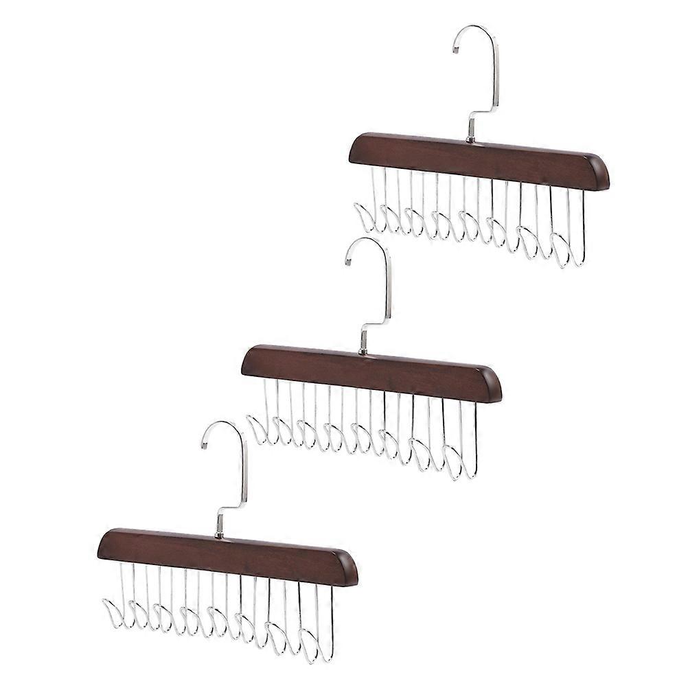 Closet Hangers Multipurpose Organizer with 8-Hooks for 6Pcs Belt