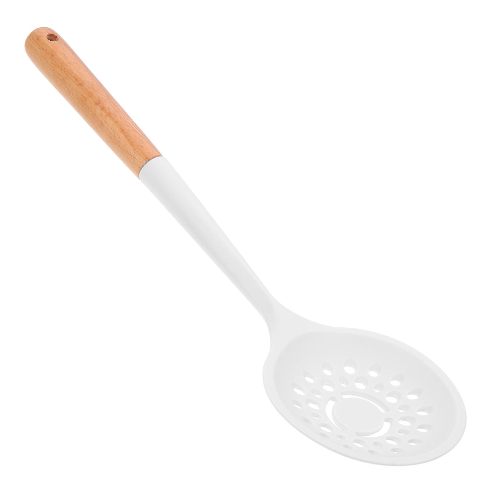 Silicone Colander Spoon 4Pcs for Cooking Multifunctional Use