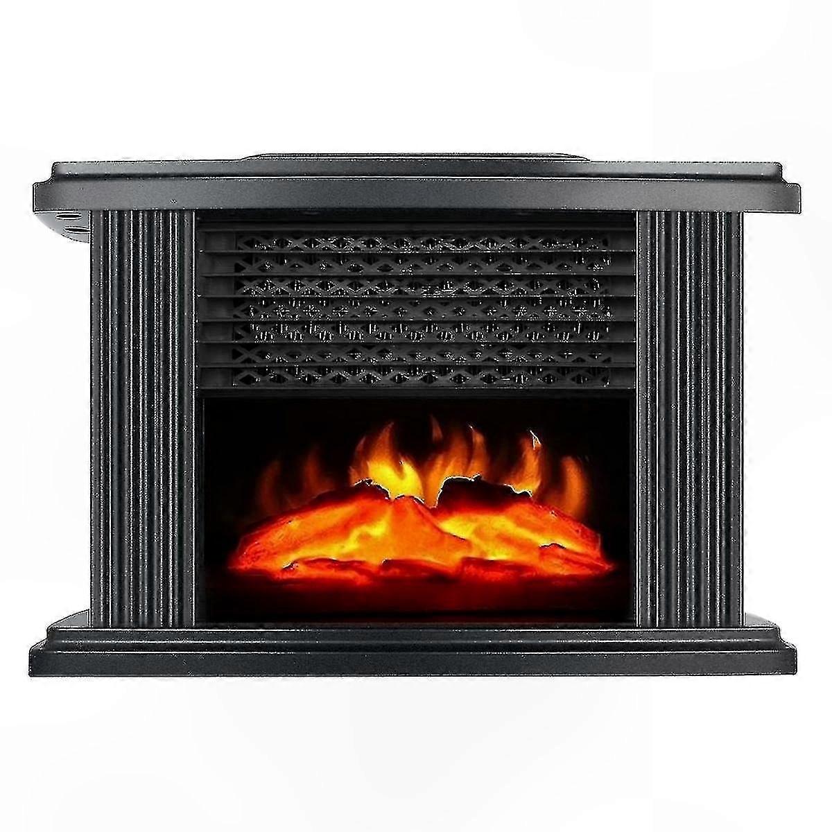 Cheminée électrique portable 1000 W avec télécommande et effet flamme