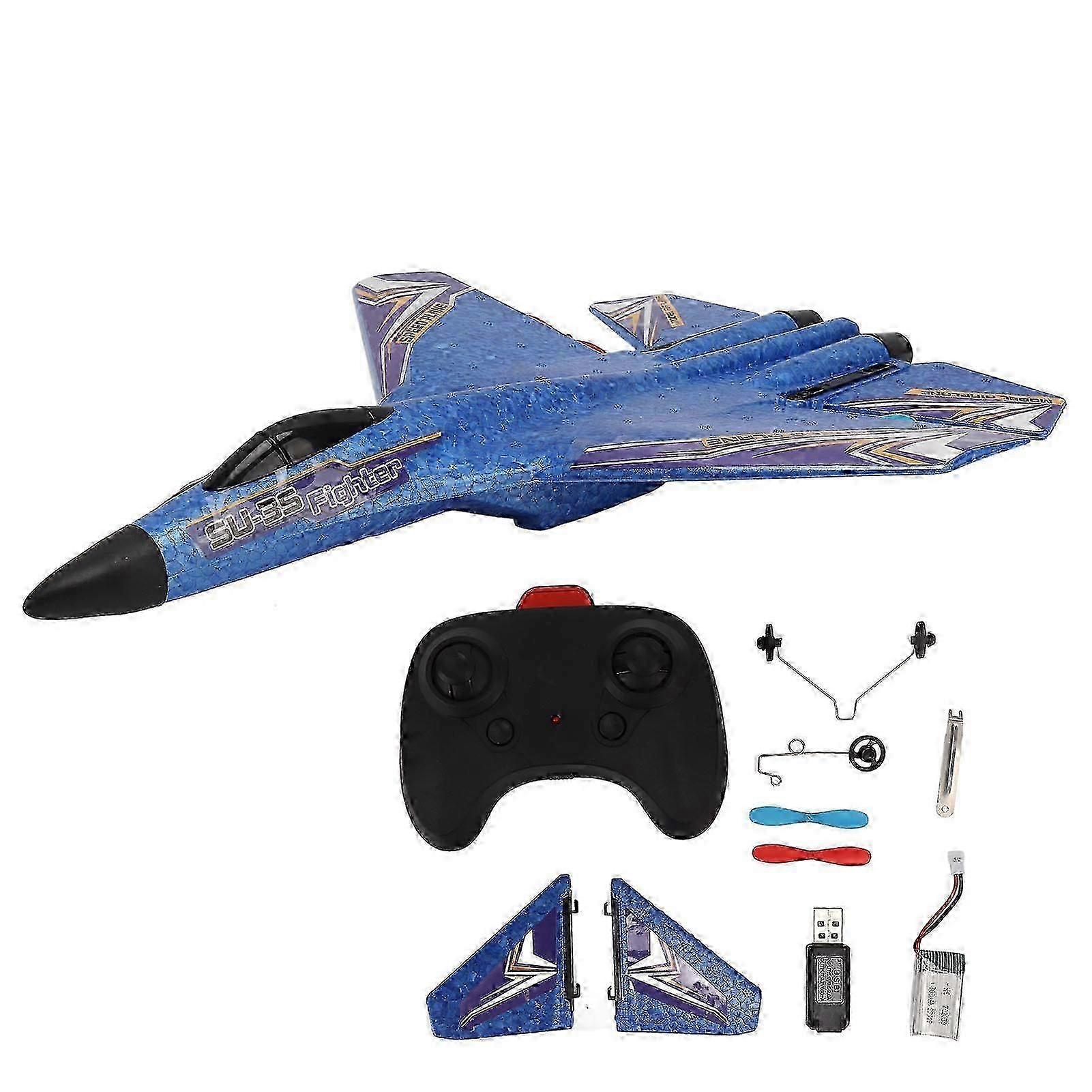 2025 Remote Control Aircraft Toy with Easy Assembly, 100m Flight Height and Collision Avoidance for Outdoor Fun