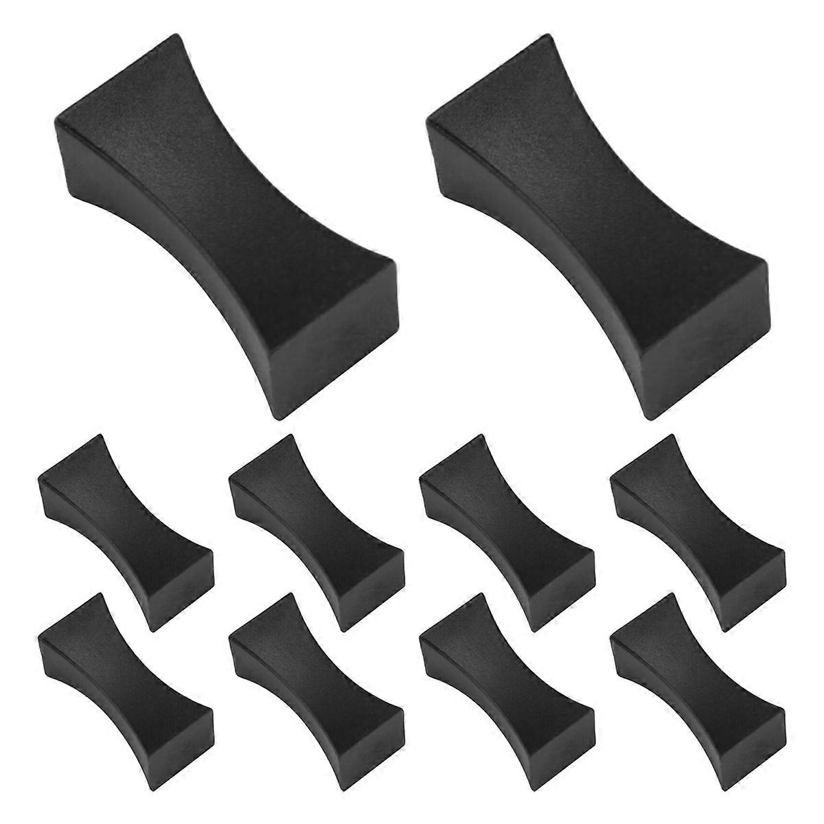 10PCS Chopsticks Rest Little Chopsticks Stands Fork Holder Set Black