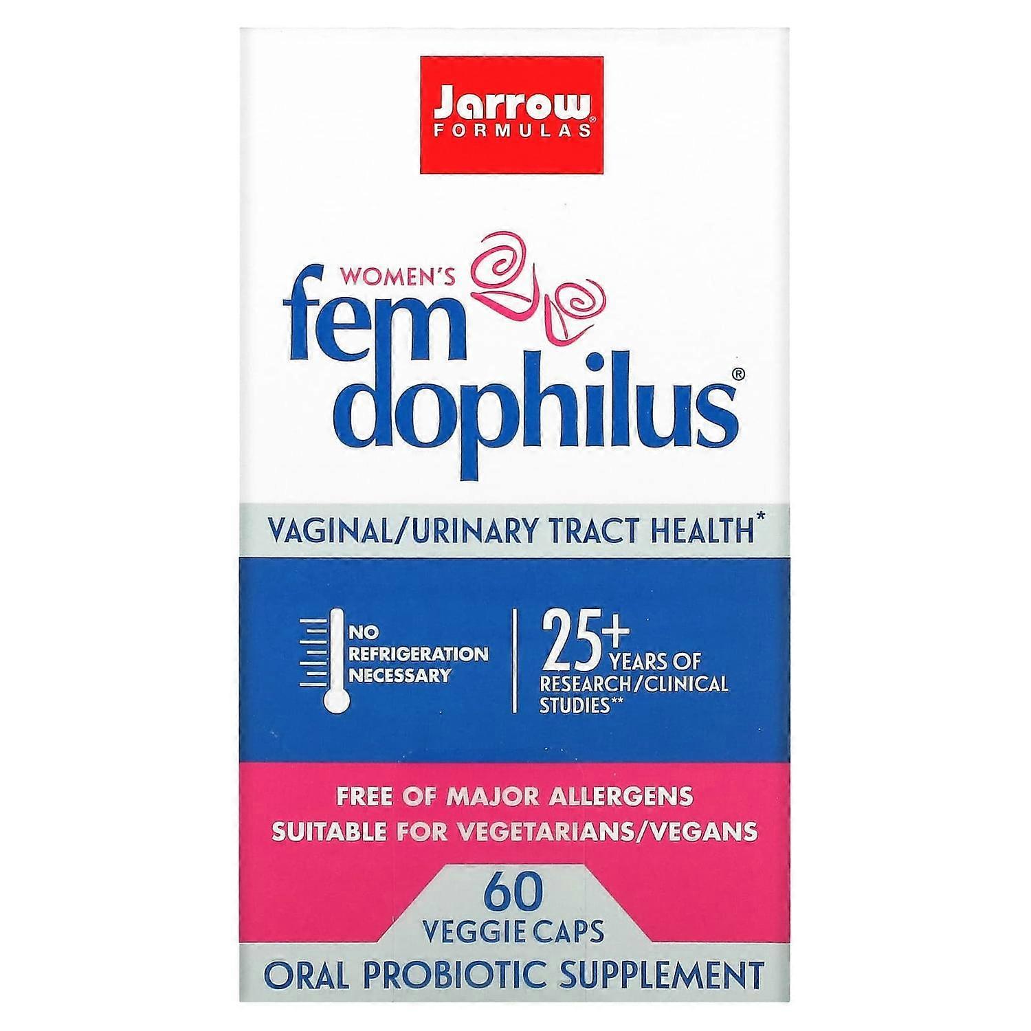 Jarrow Formulas, Women's Fem Dophilus, 60 Veggie Caps