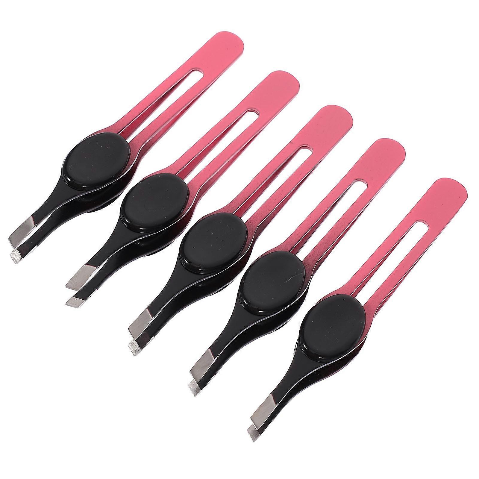Eyebrow Tweezers Set for Precise Eyebrow Grooming 15Pcs Durable Tools