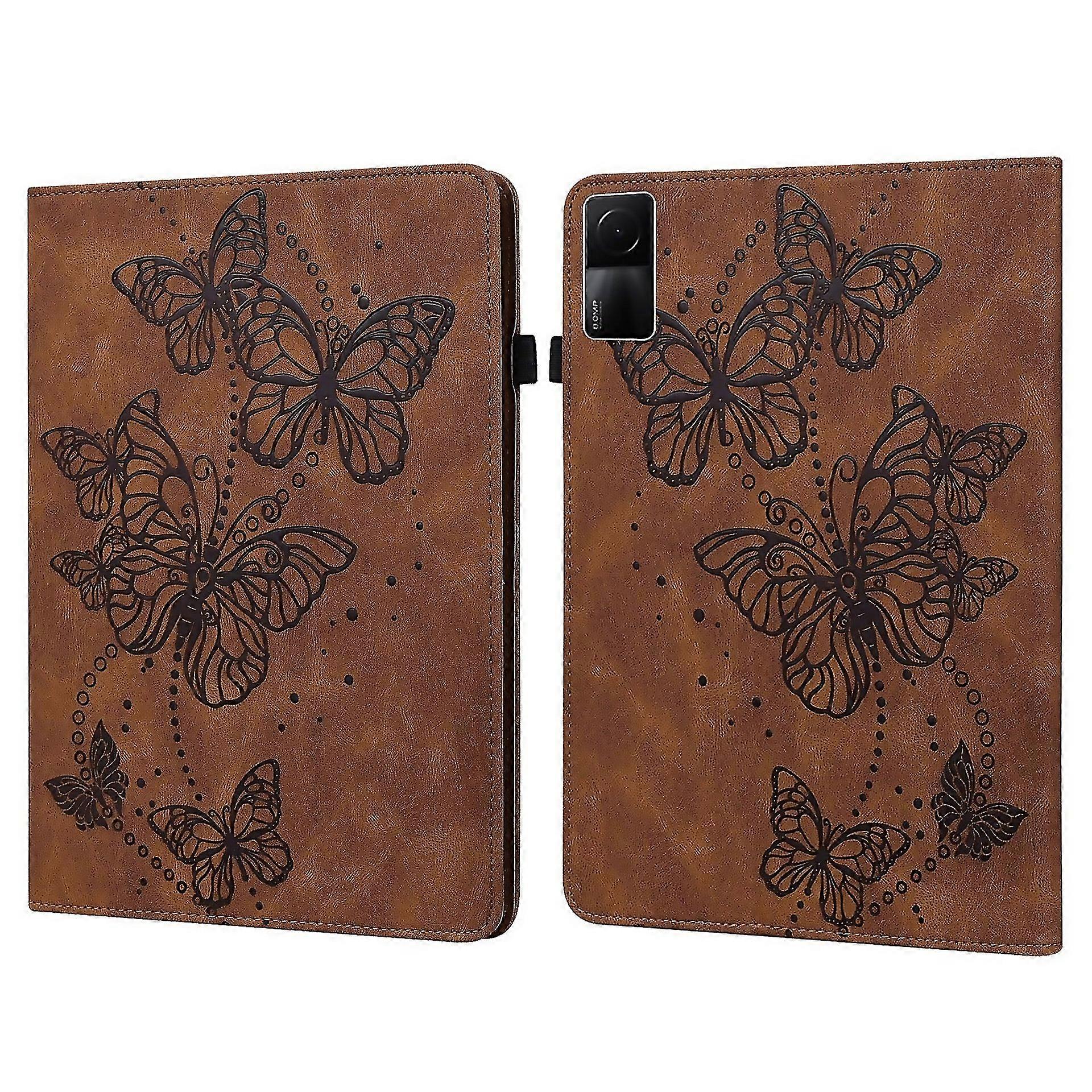 For Xiaomi Redmi Pad 1061 Embossed Butterfly Pattern Leather Tablet Designed For Modern Living