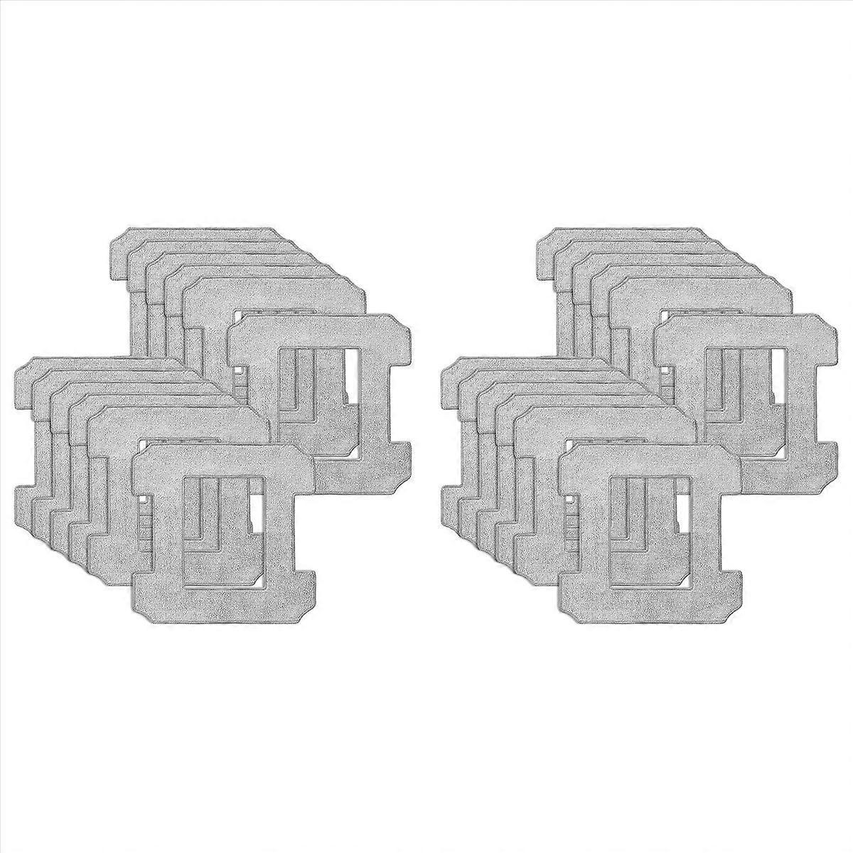 24Pack Cleaning Cloths for Winbot W1 Pro/W1/W2 Omni/W2 Window Cleaning Robots, Cleaners Refills Reus