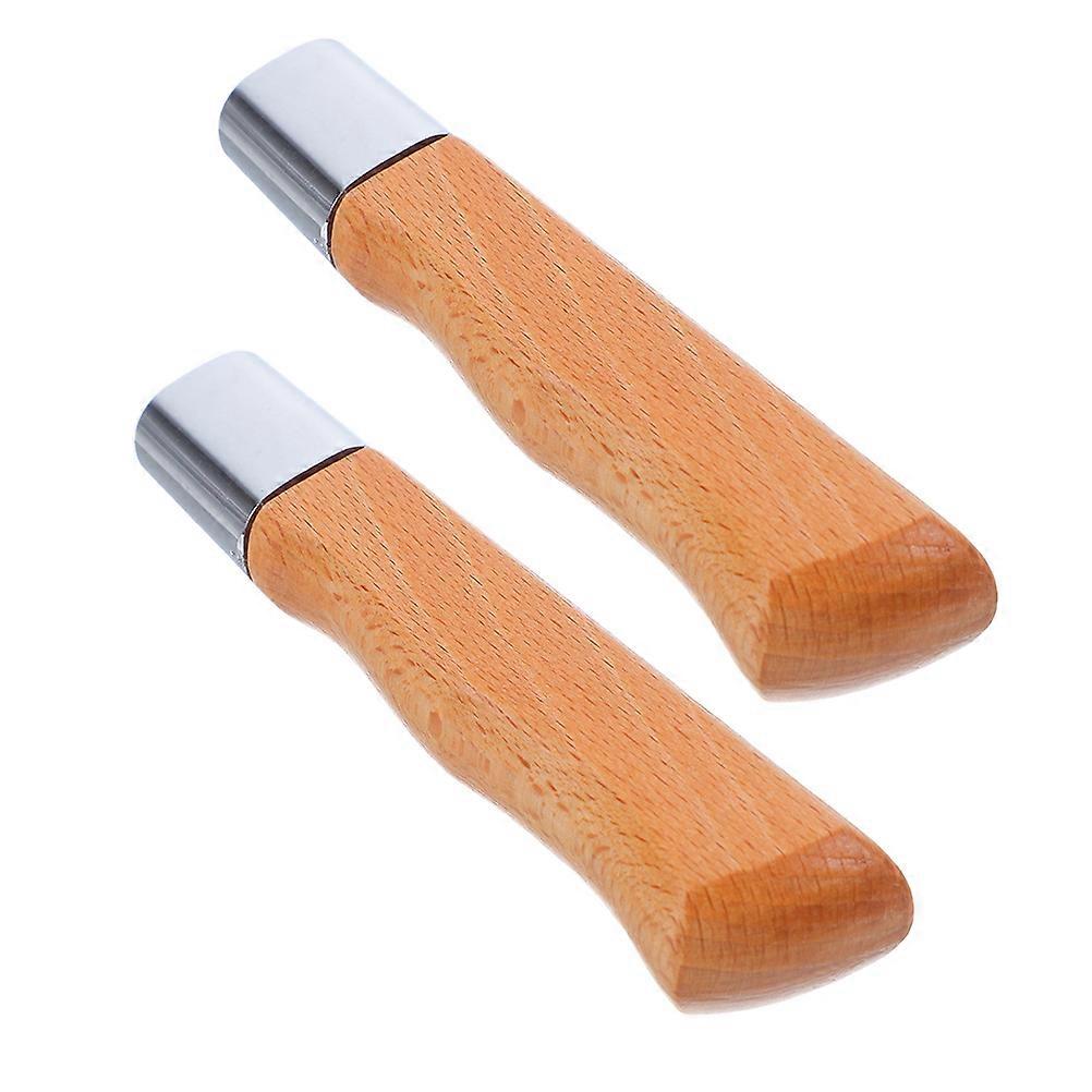 Kitchen Handle Replacement Ergonomic Wood Grip 10Pcs Pack