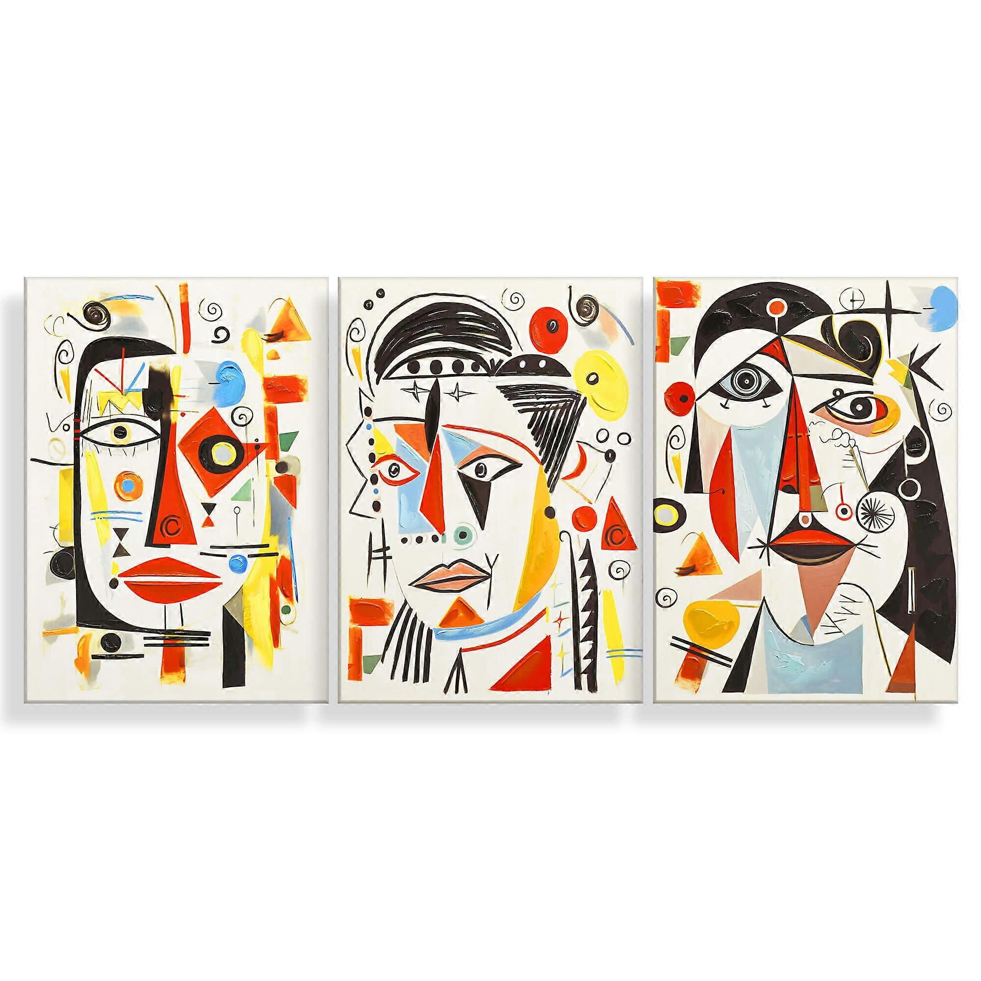 Acrylic print 'Tribute to Picasso Tris'