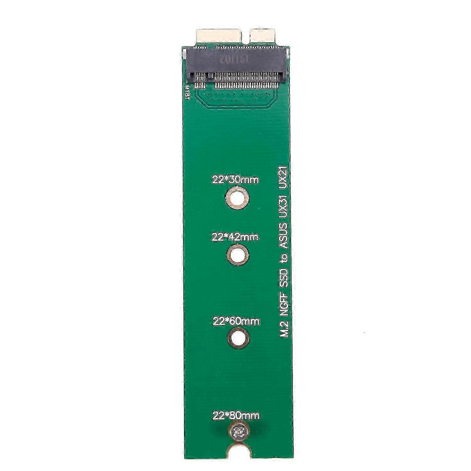 Compatible Withm.2 Ngff Ssd To 18 Pin Adapter Card For Asus Ux31 Ux21 Zenbook Ssd